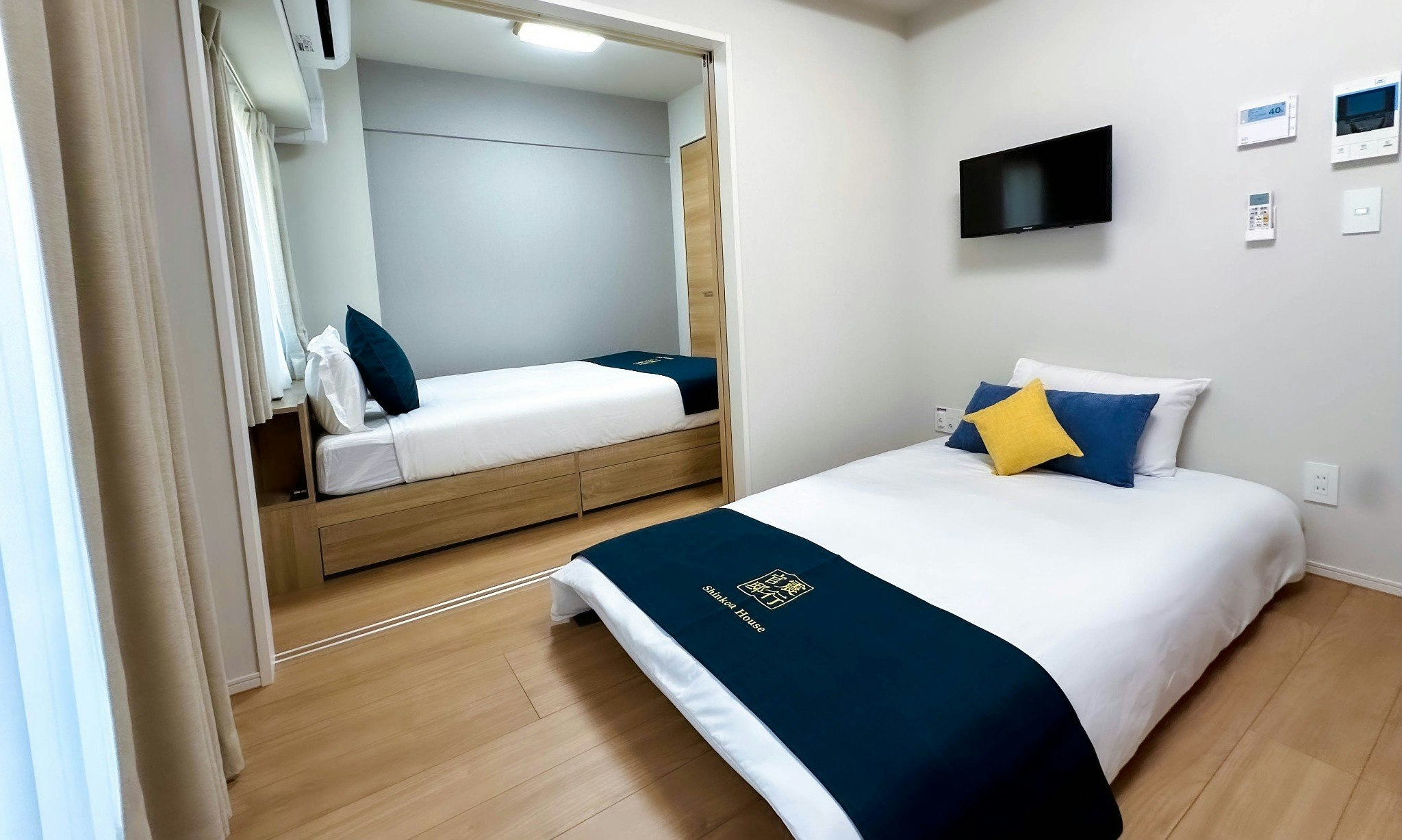 ベランダ付き1DKシティビュー(401)