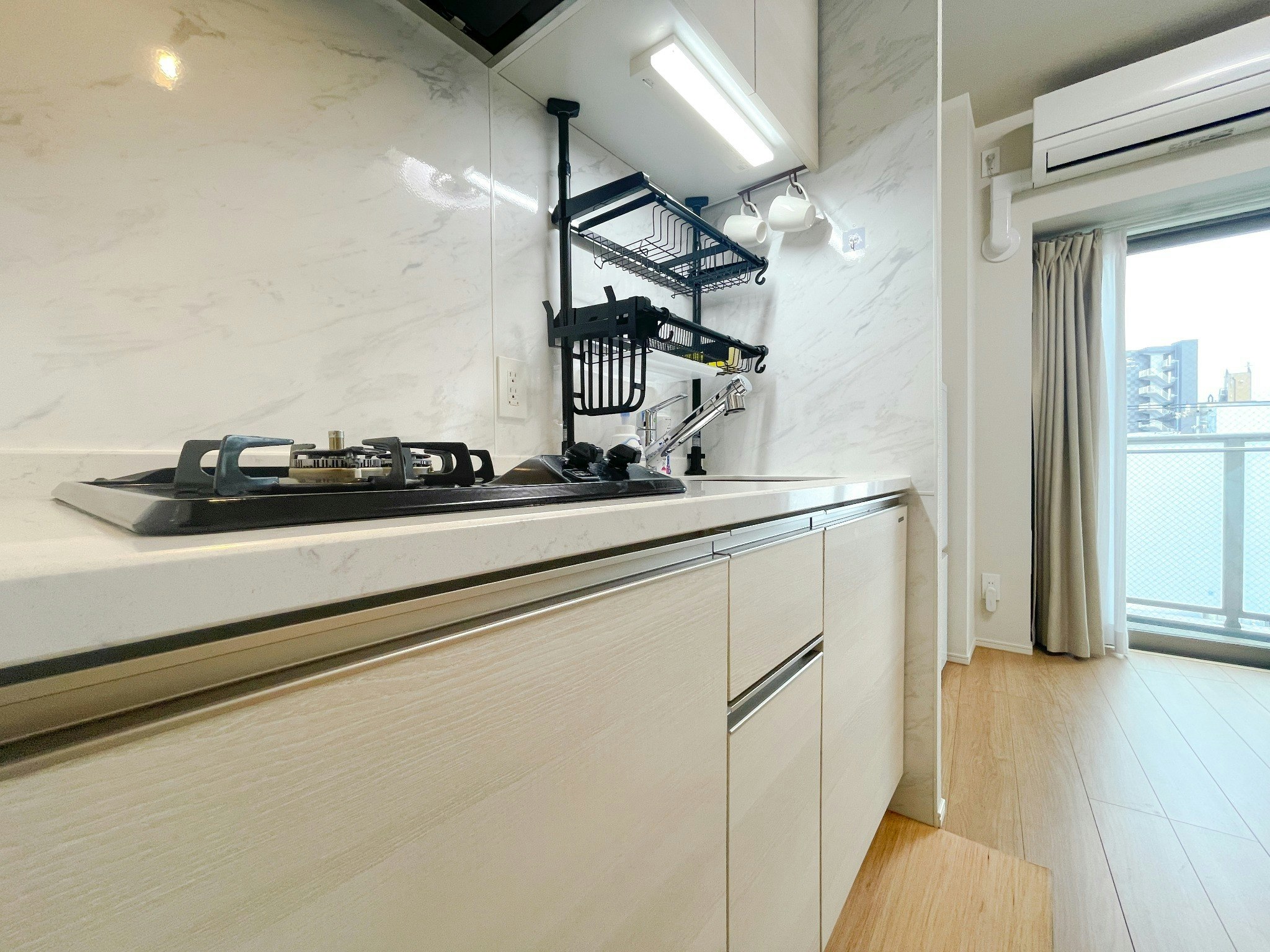 ベランダ付き1DKシティビュー(401)