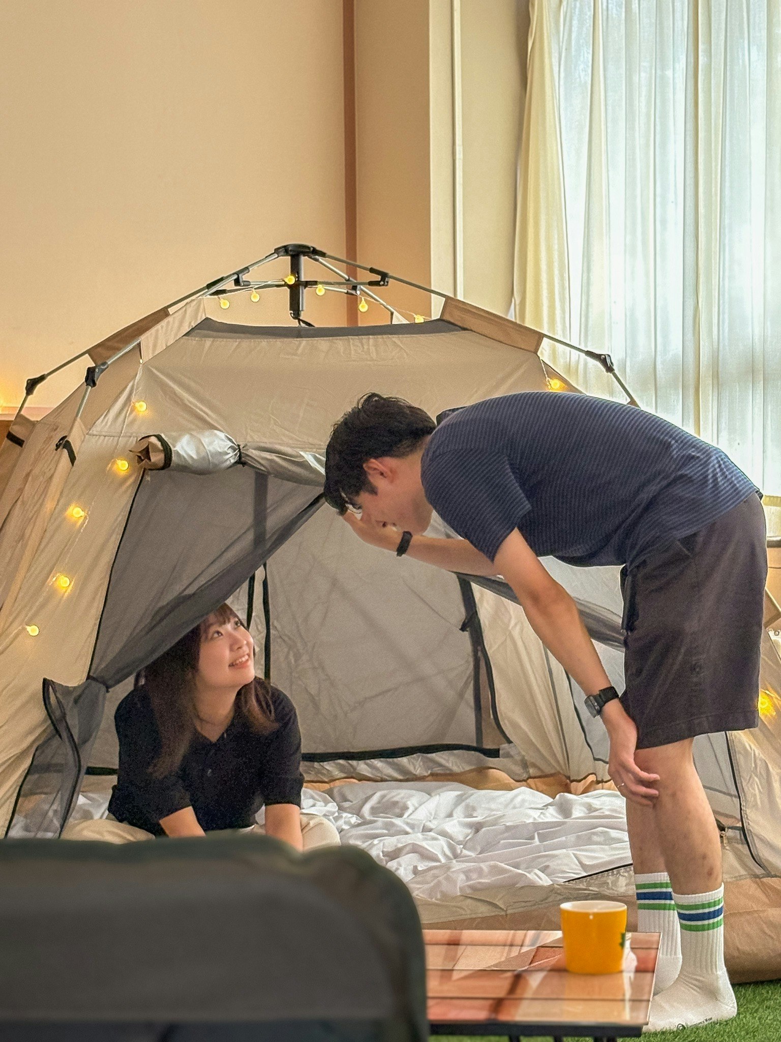 教室グランピング【素泊まり・プライベートルーム】