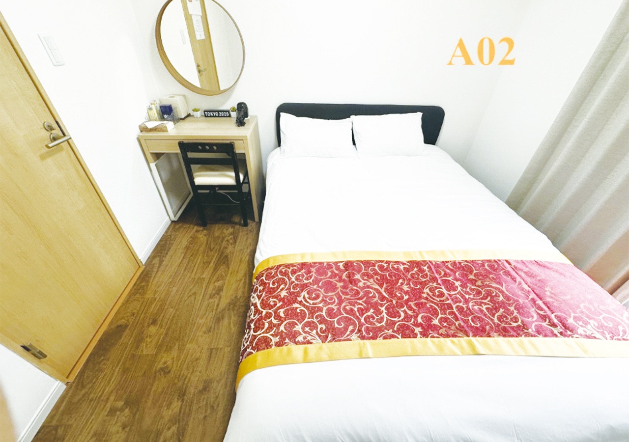 ダブルベッドx1-A02