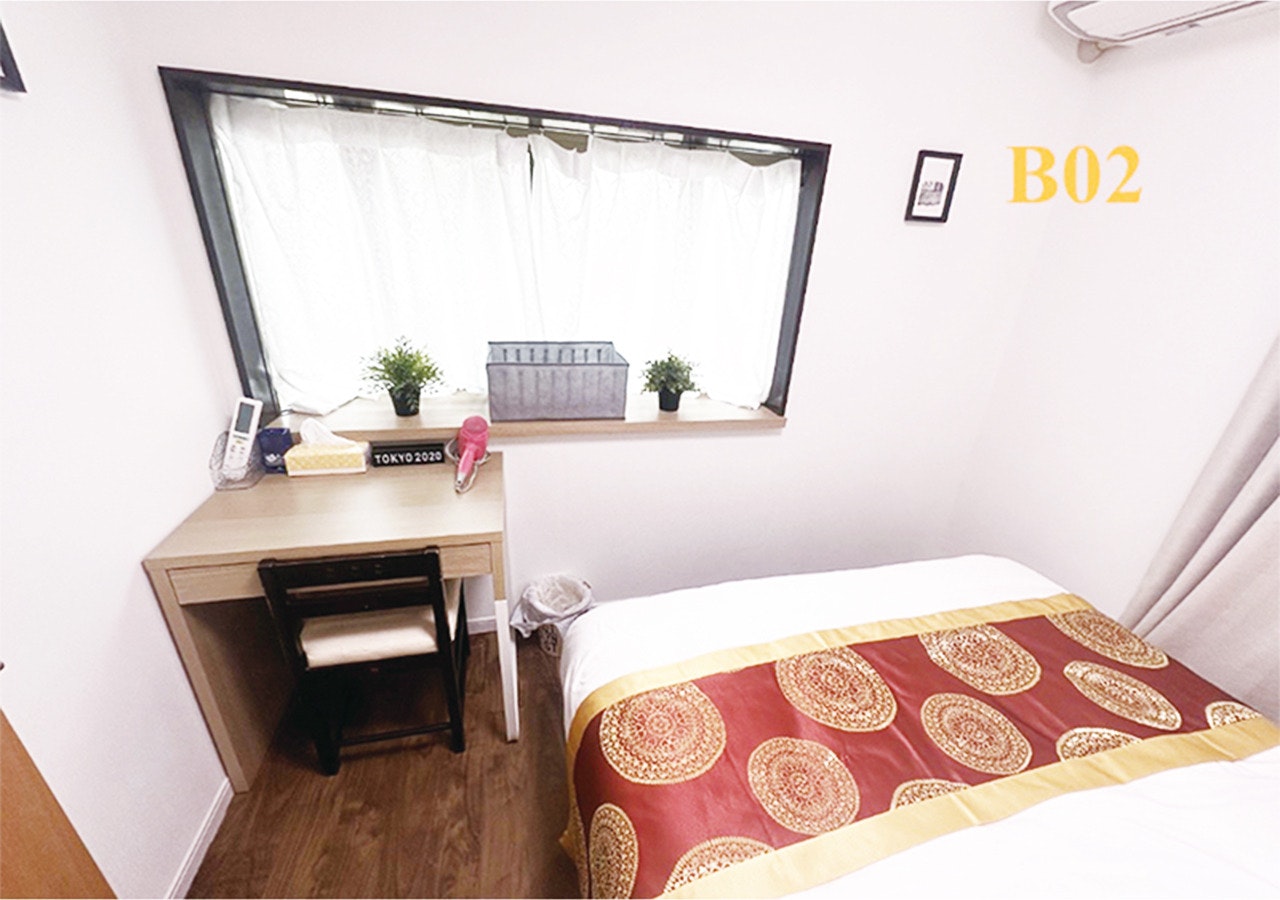 ダブルベッドx1-B02