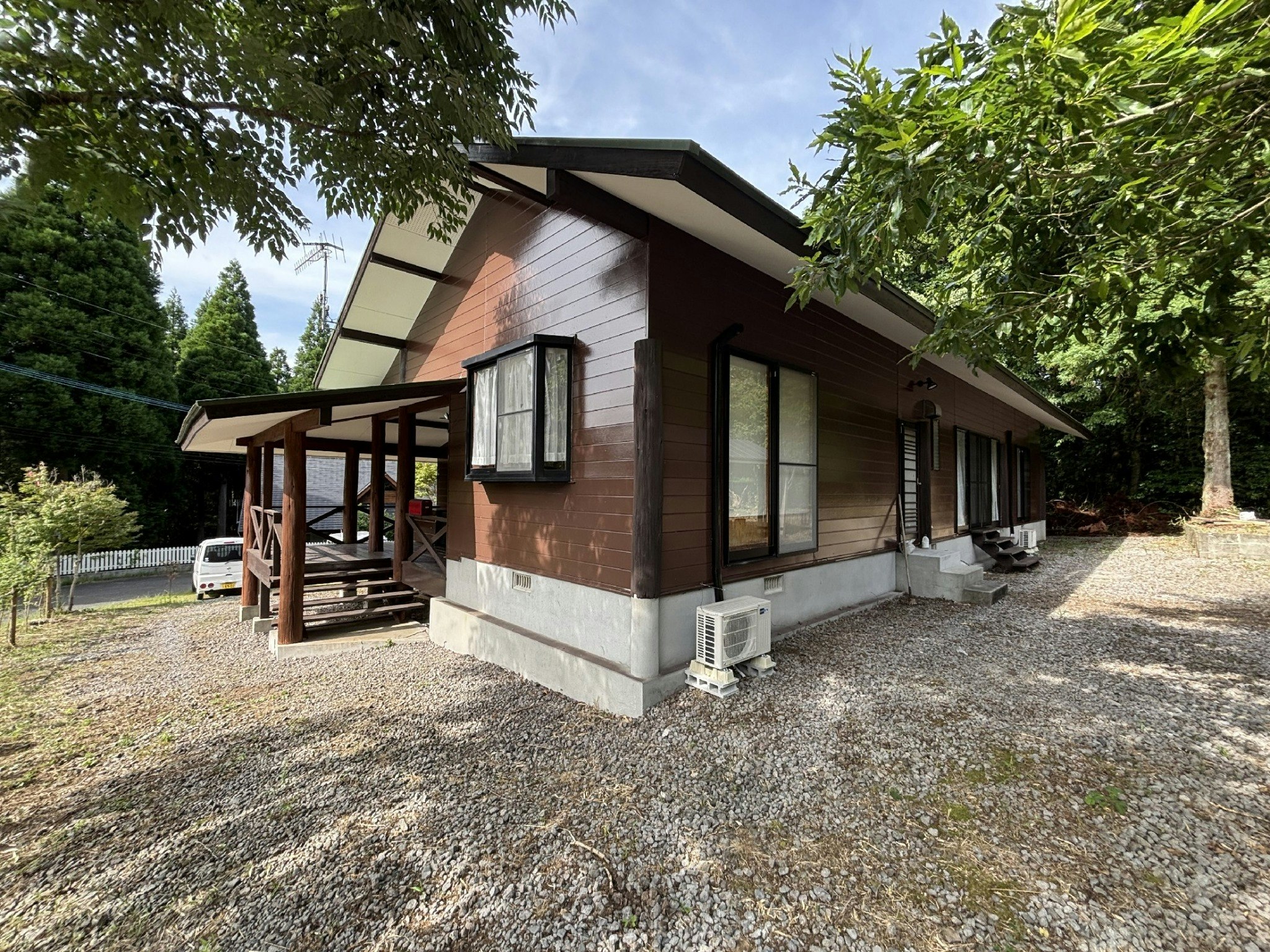 駐車場3台/道の駅「あそ望の郷 くぎの」から車で約5分/森に包まれる癒しの隠れ家
