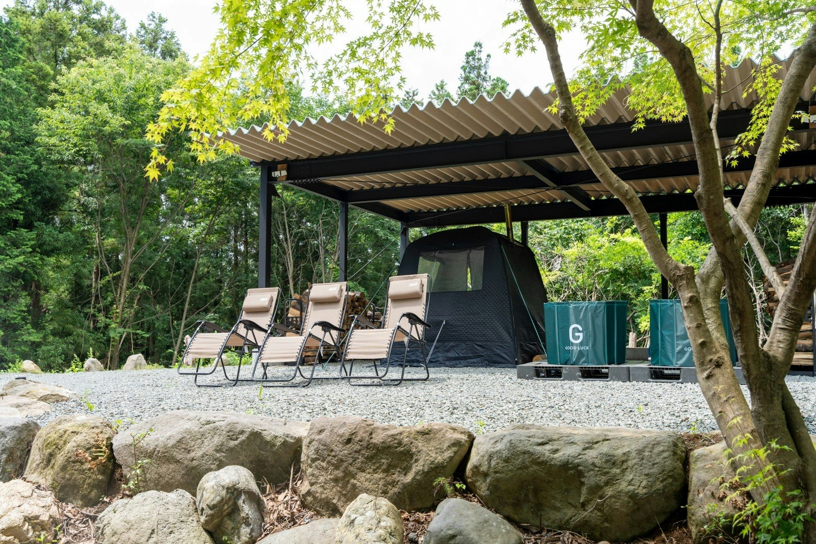 群馬県桐生市のまるまる貸切のログハウス2泊以上~