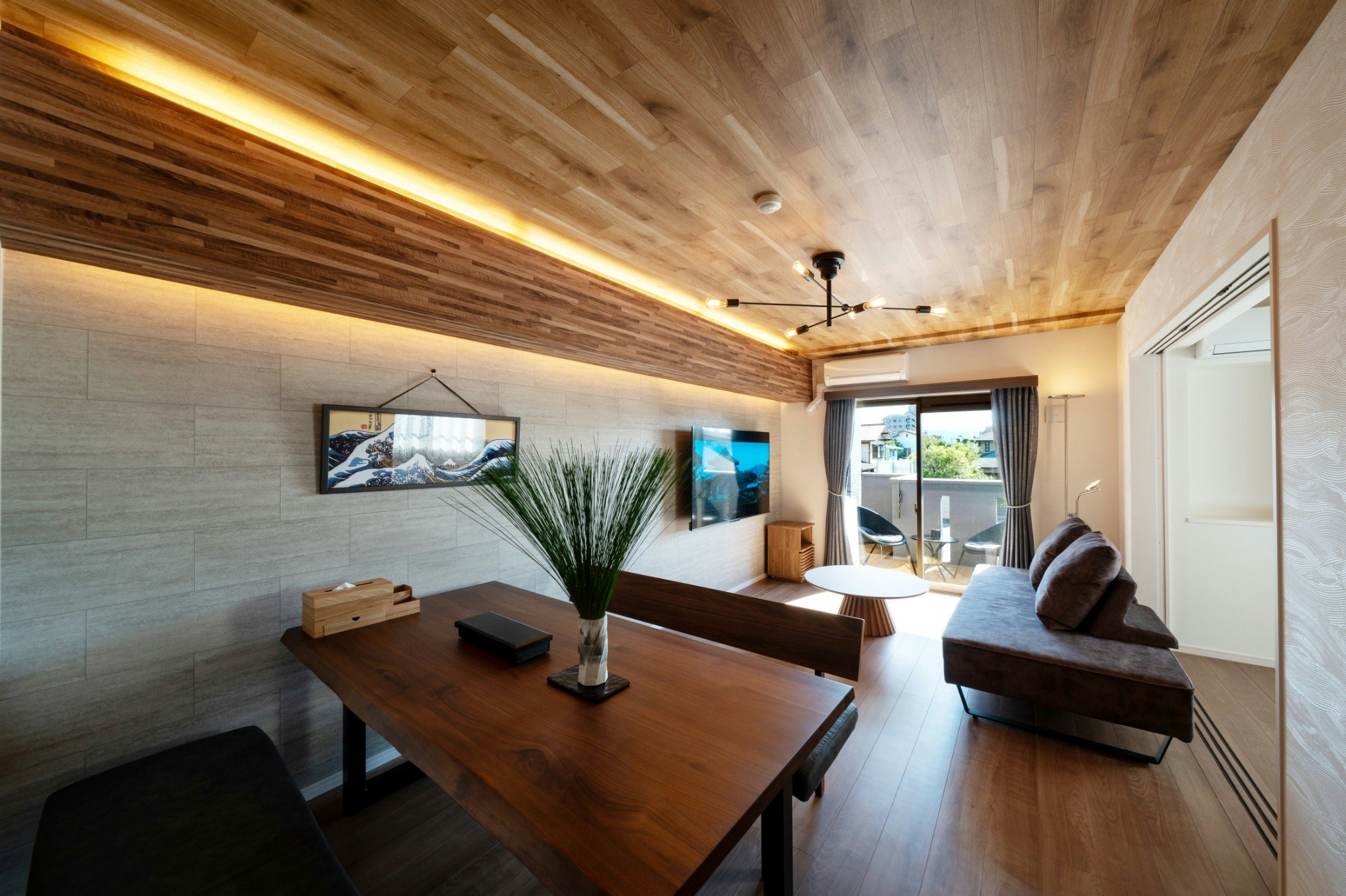 太宰府 西鉄五条駅徒歩1分貸切72m2  2ベッドルーム 敷地内に無料駐車場1台付き 最大6名/22