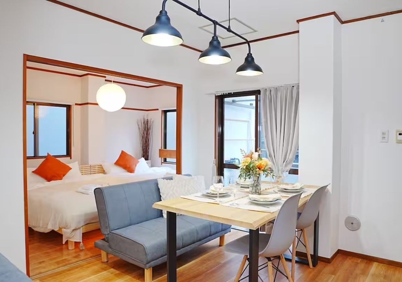 神社と和アートの異文化空間|スカイツリー,浅草|駅2分|5名まで