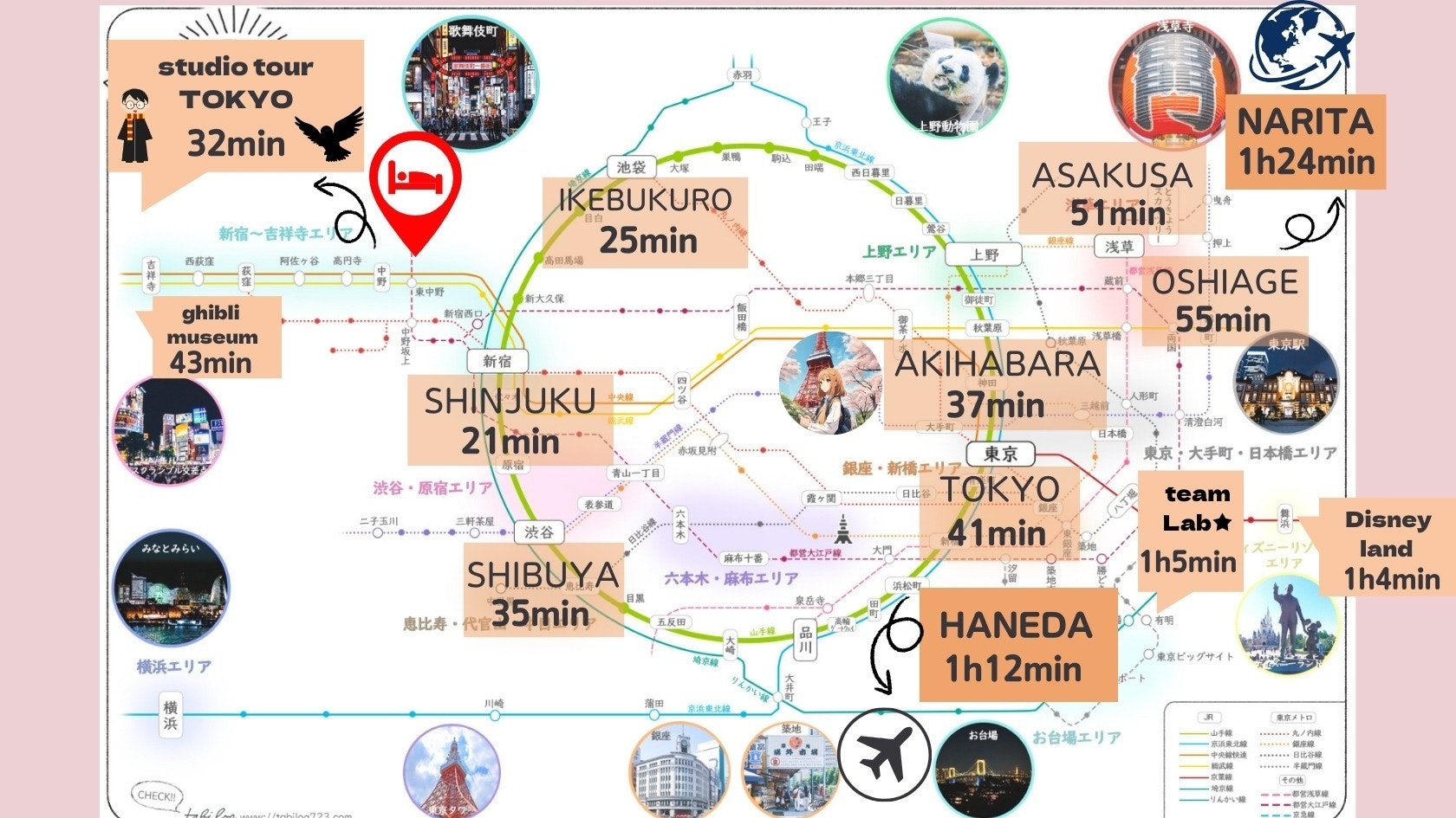 新宿まで9分!新井薬師前駅まで徒歩6分!Max20名!間取り5LDK平米数109m2!(MS35)