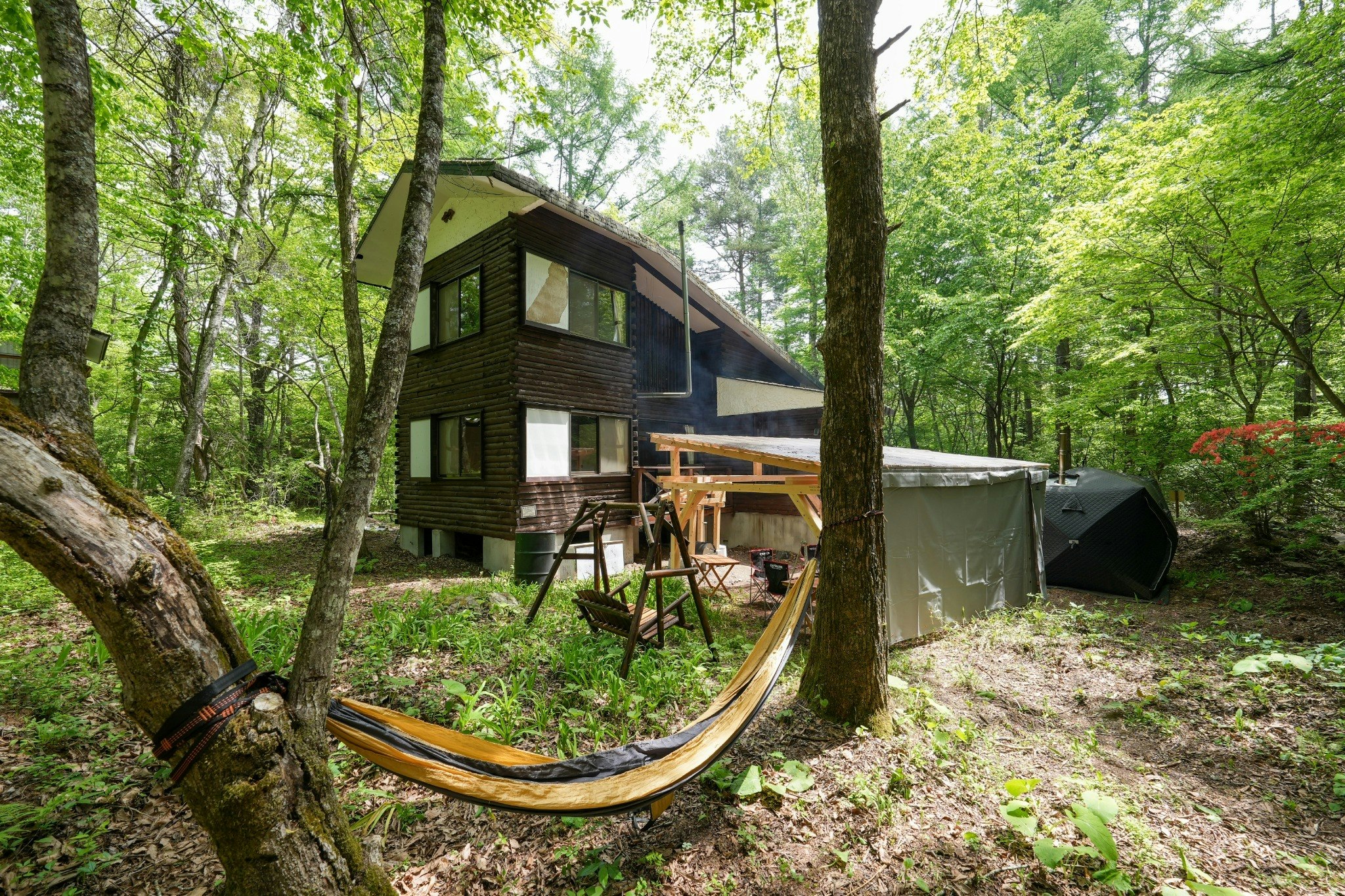 アウトドア遊びを満喫できる貸切別荘