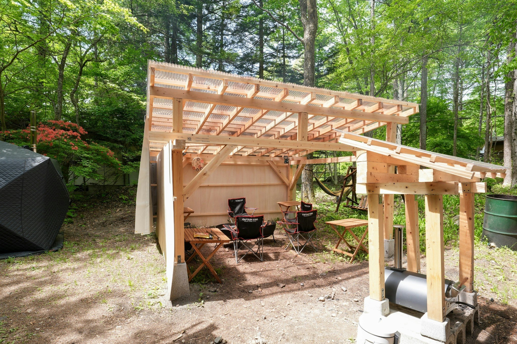 アウトドア遊びを満喫できる貸切別荘