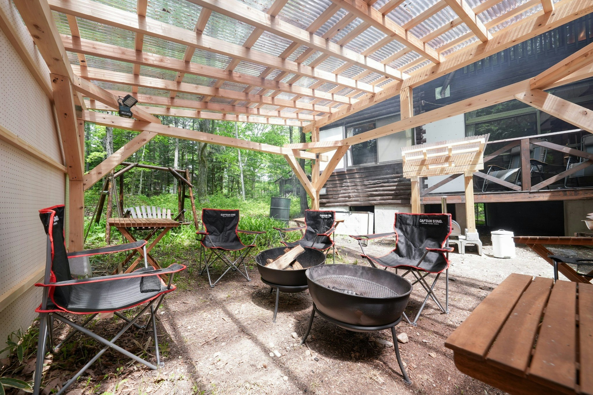 アウトドア遊びを満喫できる貸切別荘