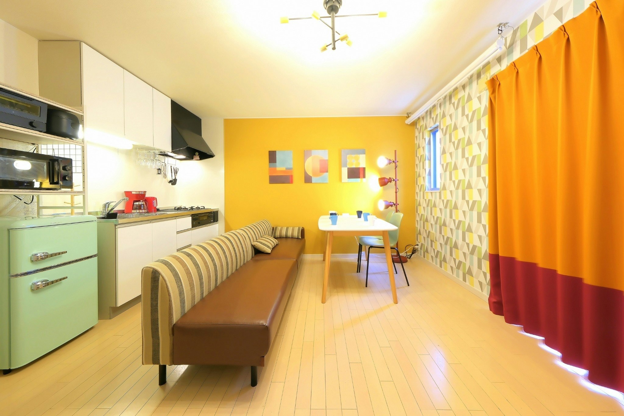 Kamata332 B/ 蒲田駅7分/60m2 2LDK 5ベッド1布団ルーム/お子様歓迎/羽田近く