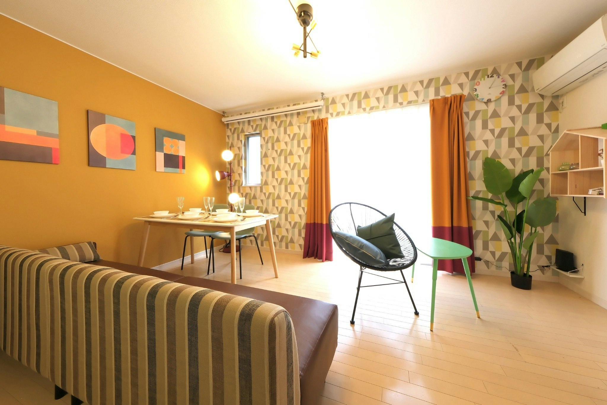 Kamata332 B/ 蒲田駅7分/60m2 2LDK 5ベッド1布団ルーム/お子様歓迎/羽田近く