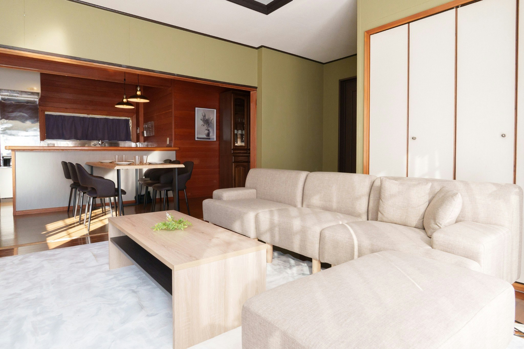 【無料BBQ&自転車貸出あり】河口湖の観光拠点に最適!2LDKを丸々貸切