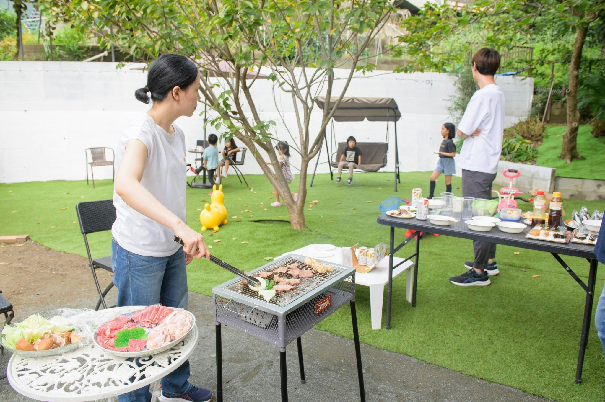 【ペットも一緒】メゾネット、BBQ、焚き火、プール、ナイトシアター、特別な家族時間