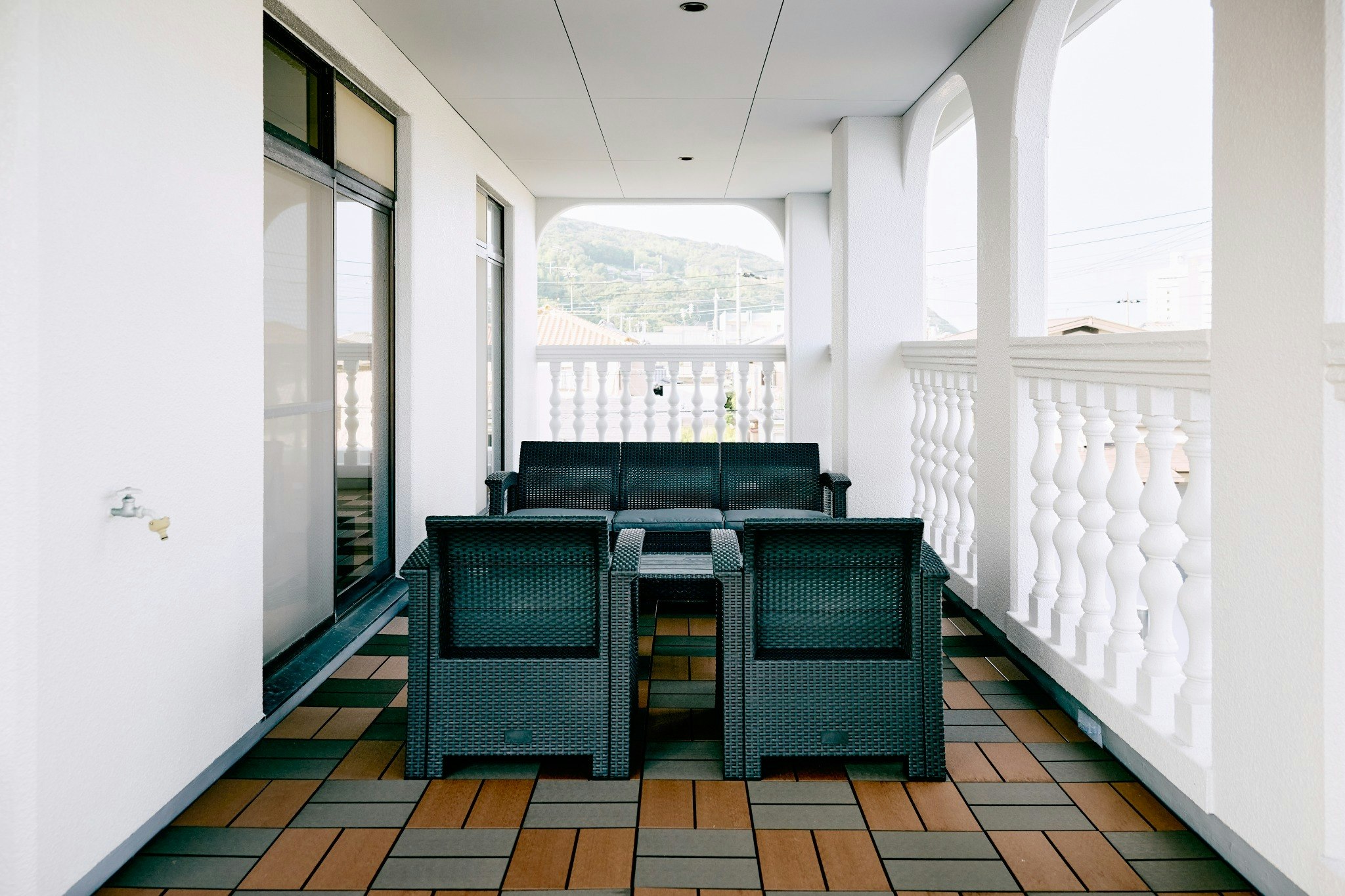 広々バルコニーのオーシャンビュー貸切ヴィラ/最大12名/ガーデンBBQ/淡路ICから車10分/夢舞台