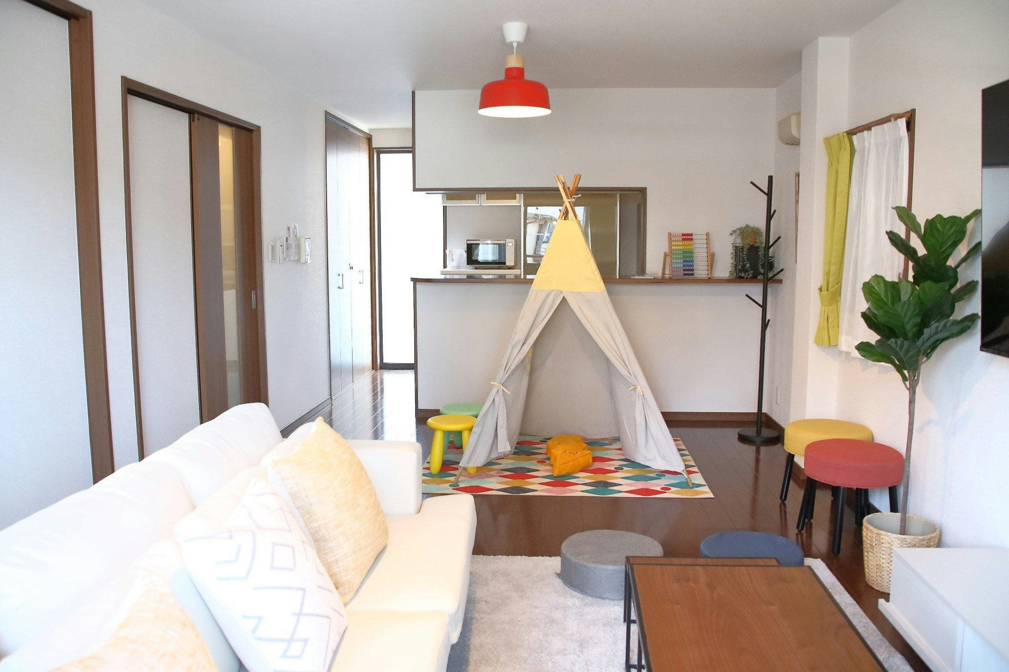 京セラまで歩ける! 子供テントでワクワク! 駐車場付戸建(最大12名) CS19