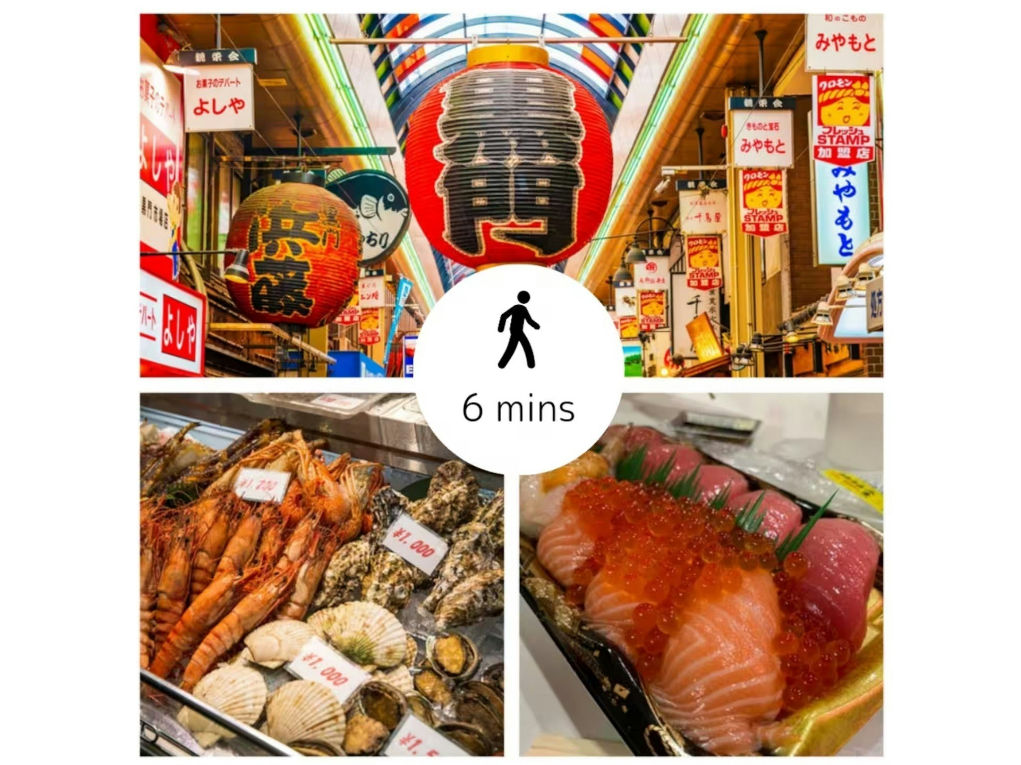 【禁煙】A37 駅徒歩3分!難波エリア近く!道頓堀も黒門市場も徒歩5分!最高の立地!