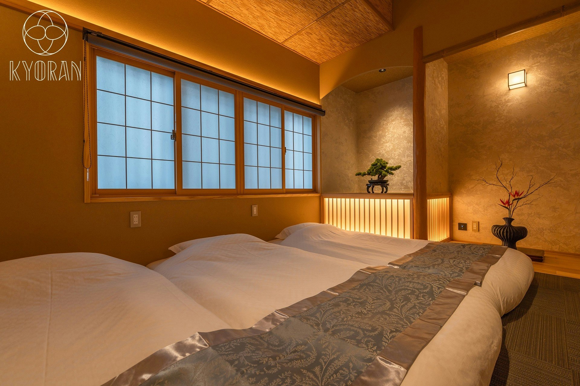 京都駅徒歩5分、3LDK・最大8名、洗練とやすらぎが調和する空間~優美な町家