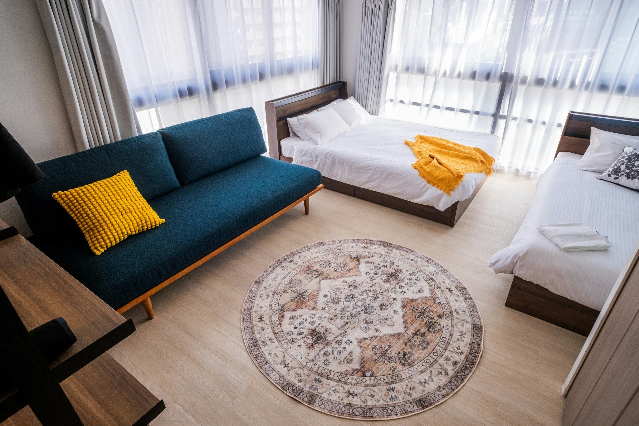 【禁煙】モダンアパートメント最大4名|40平米【素泊まり】