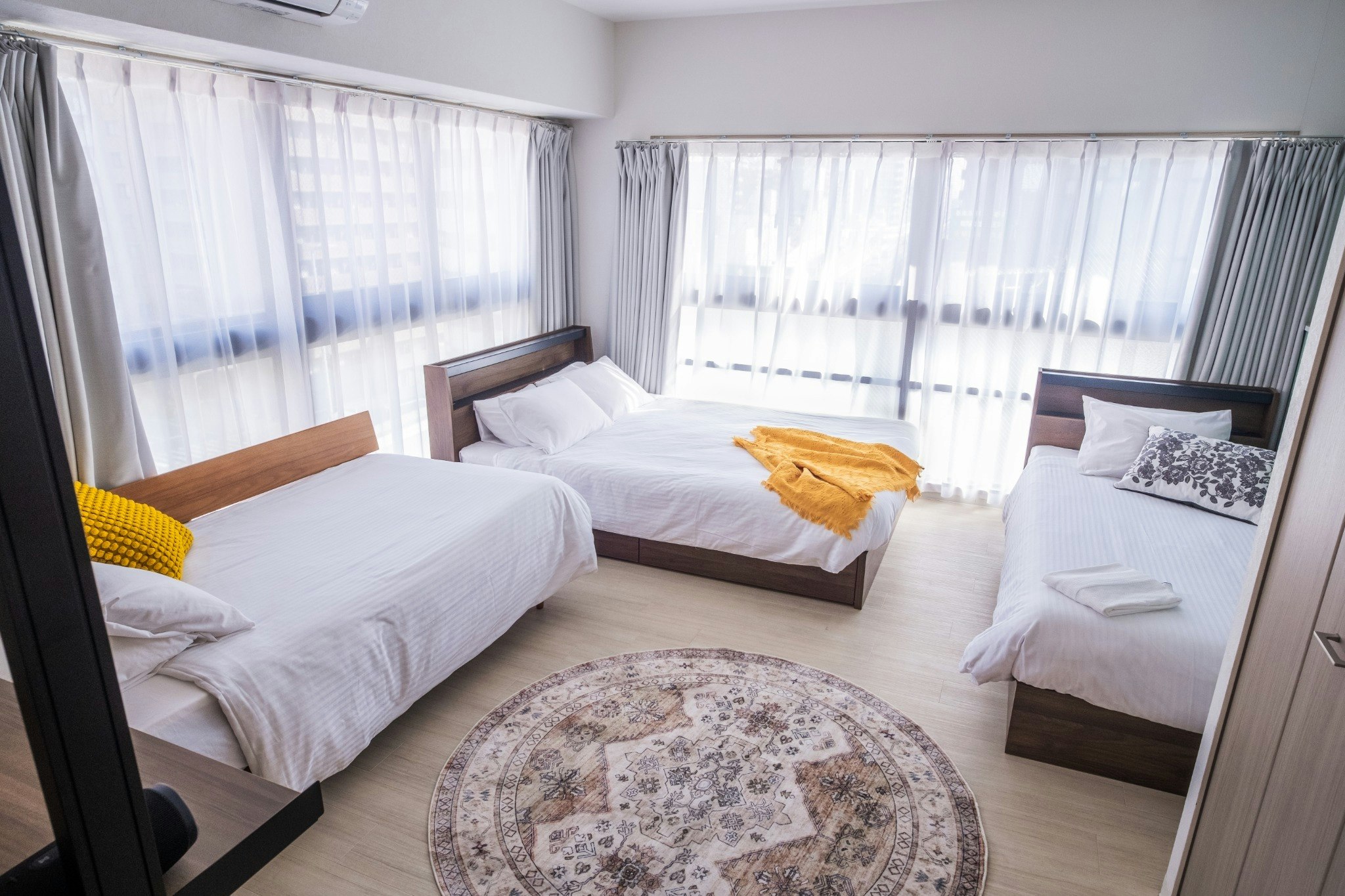 【禁煙】モダンアパートメント最大4名|40平米【素泊まり】