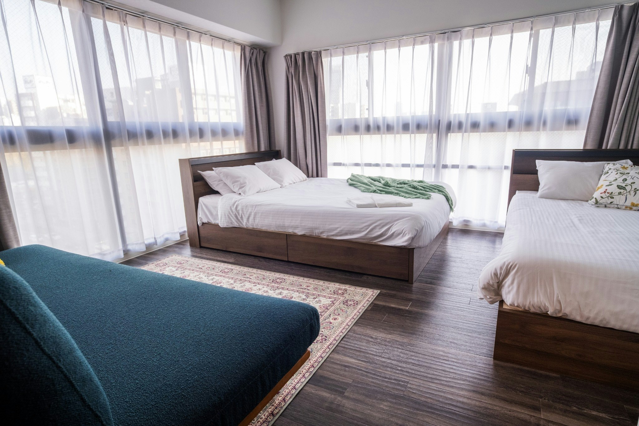 【禁煙】スタンダードアパートメント最大4名|40平米【素泊まり】