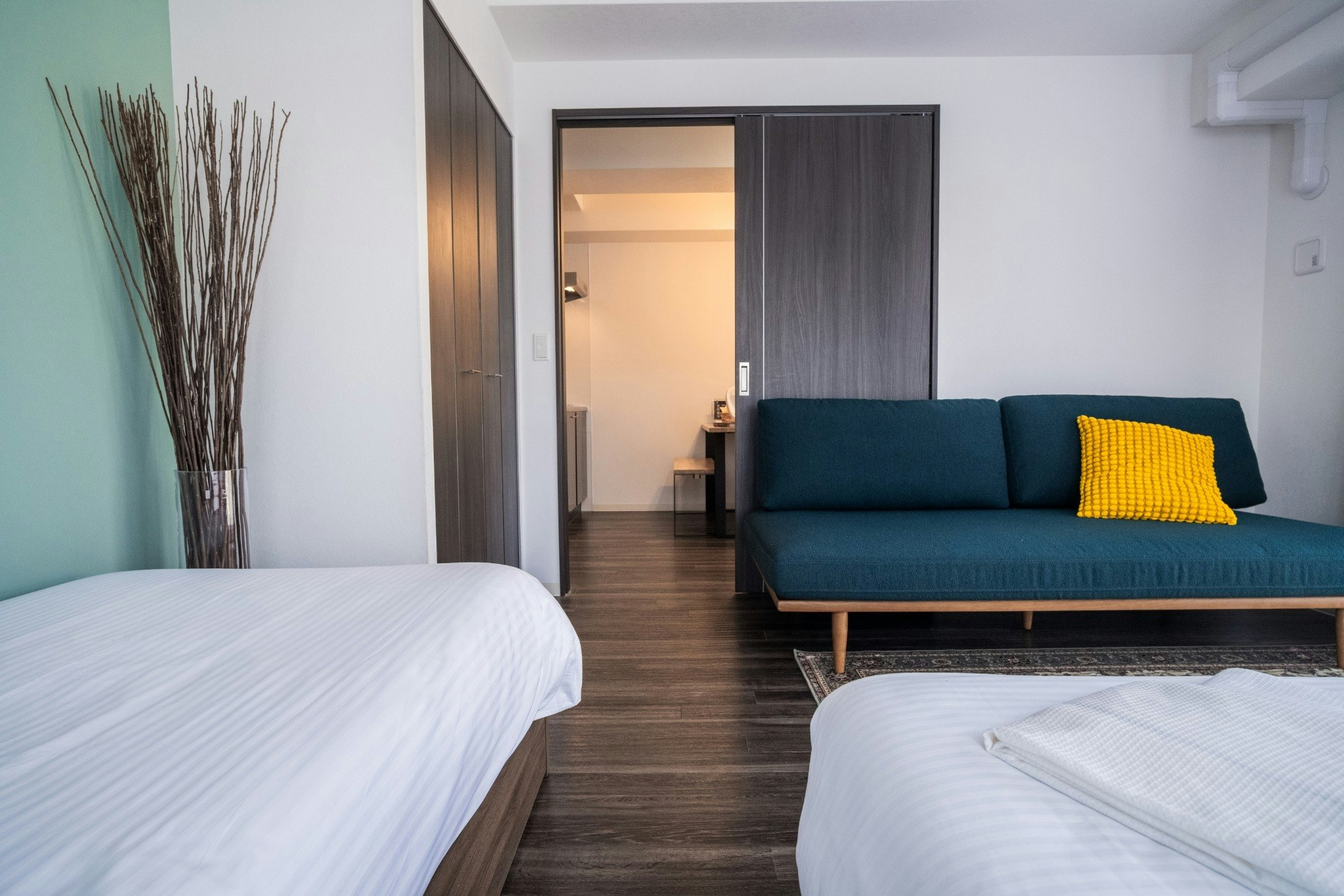 【禁煙】スタンダードアパートメント最大4名|40平米【素泊まり】