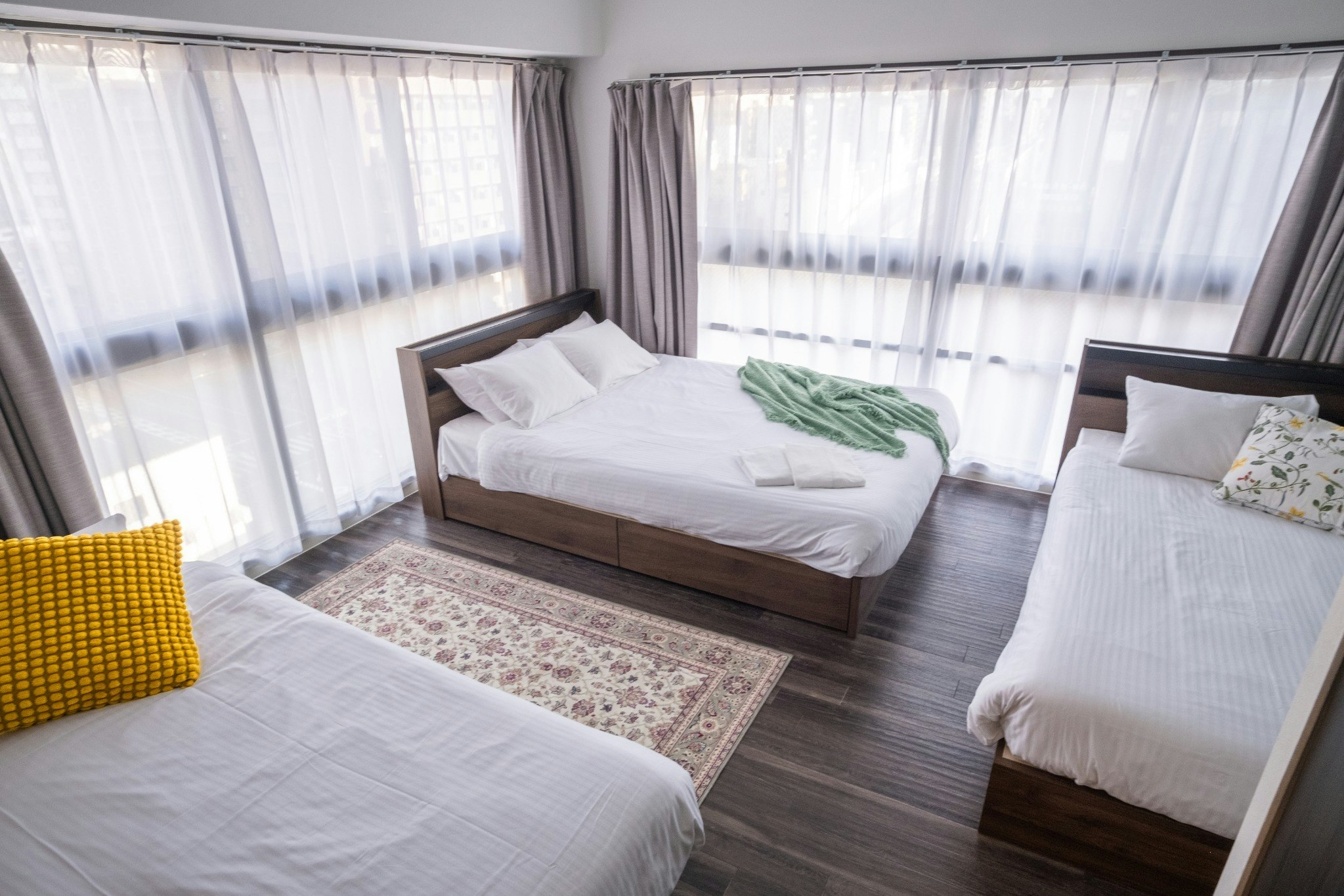 【禁煙】スタンダードアパートメント最大4名|40平米【素泊まり】