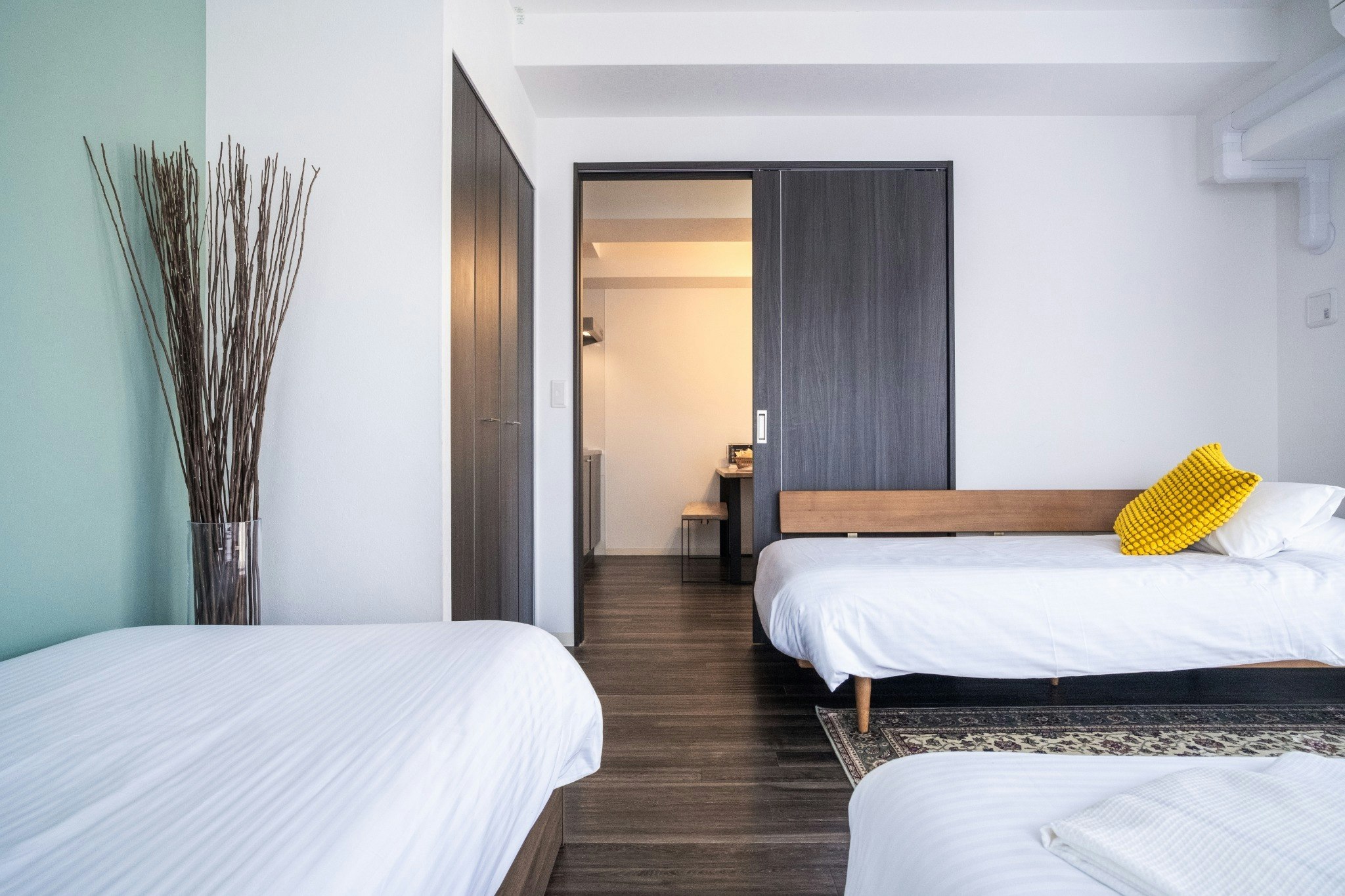 【禁煙】スタンダードアパートメント最大4名|40平米【素泊まり】