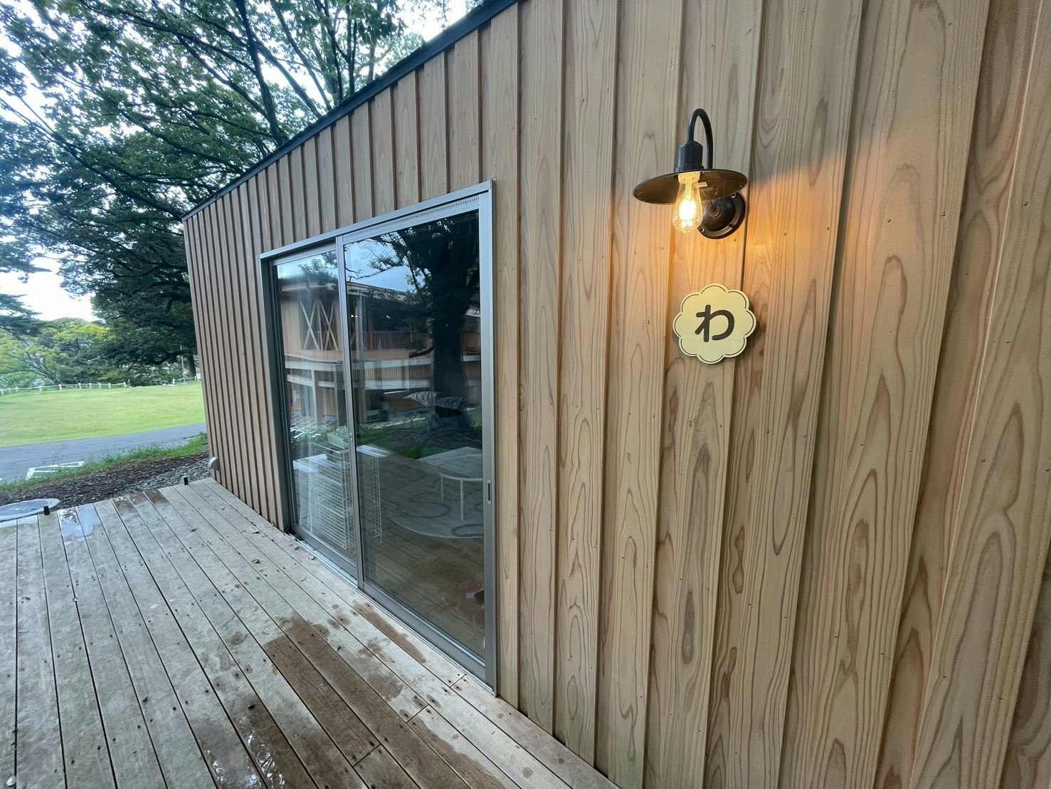 コテージ「わ」ダブルベッド