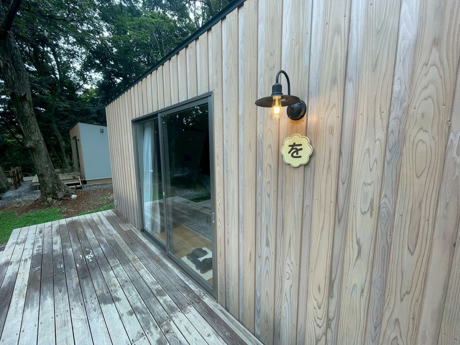 コテージ「を」 ダブルベッド