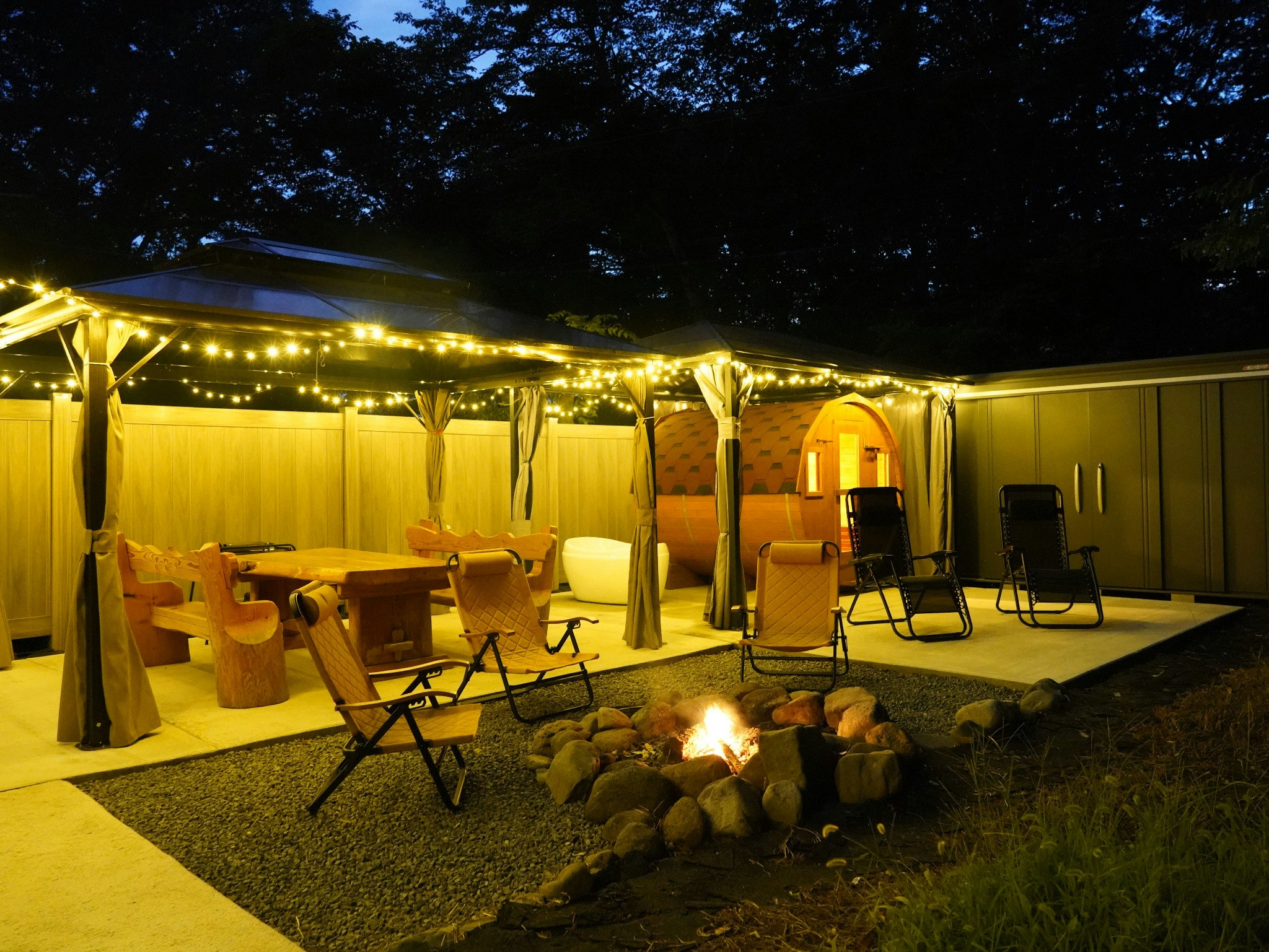 バレルサウナ!焚き火BBQを楽しんじゃおう~1棟貸 八ヶ岳ココの家