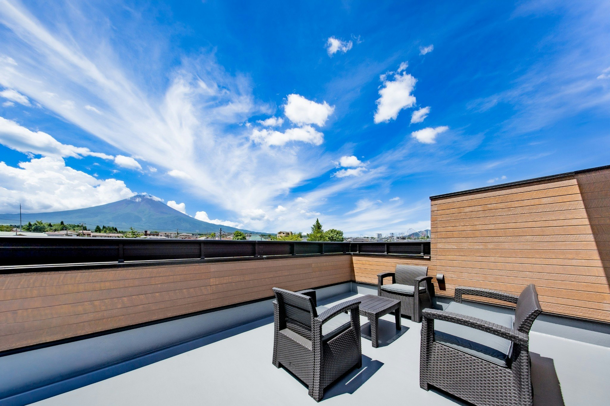 スカイデッキを貸し切り!「富士view」/新築/Takk22