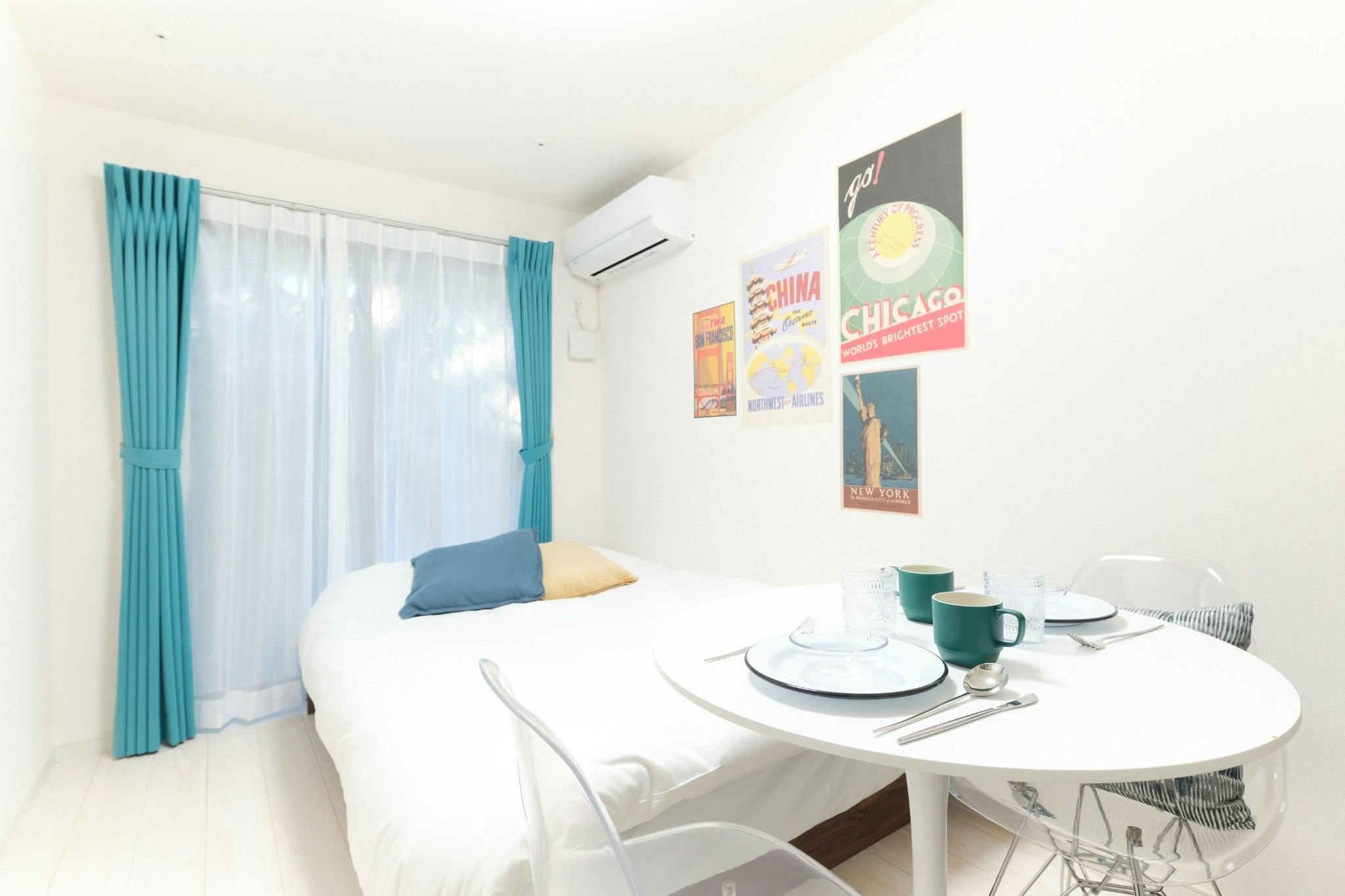 104*落合駅徒歩5分/2名収容/都心までアクセス抜群/静かな住宅街/Free Wi-Fi