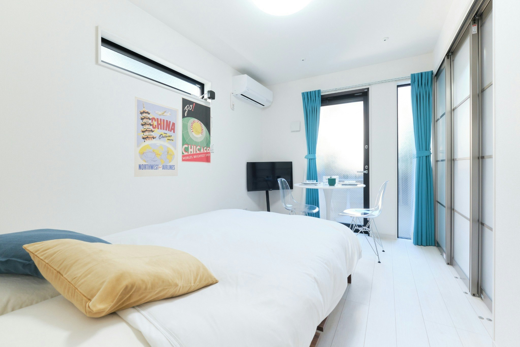 105*落合駅徒歩5分/2名収容/都心までアクセス抜群/静かな住宅街/Free Wi-Fi