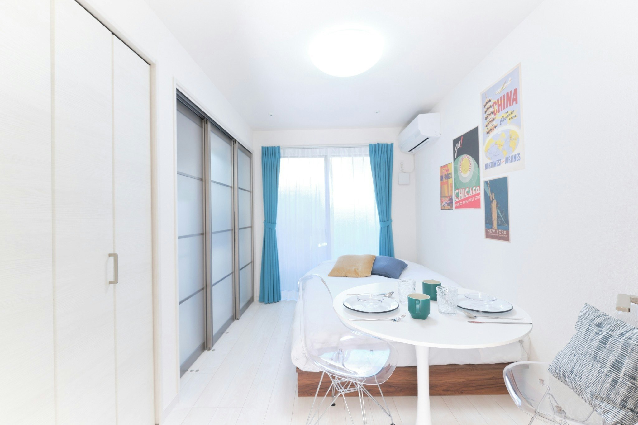 102*落合駅徒歩5分/2名収容/都心までアクセス抜群/静かな住宅街/Free Wi-Fi