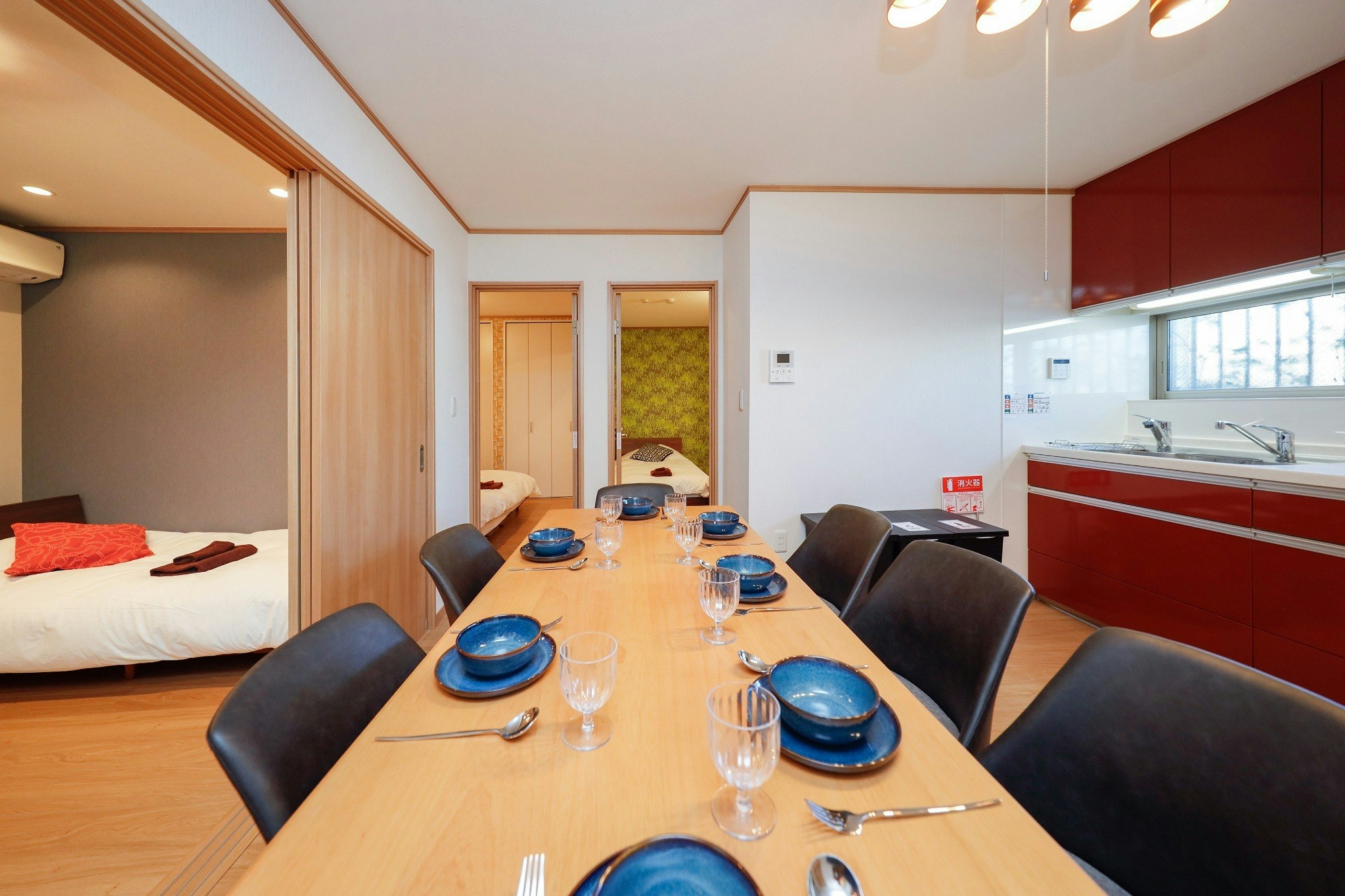 三軒茶屋駅から徒歩圏内/最大7名収容の広いお部屋!/Wi-Fi完備