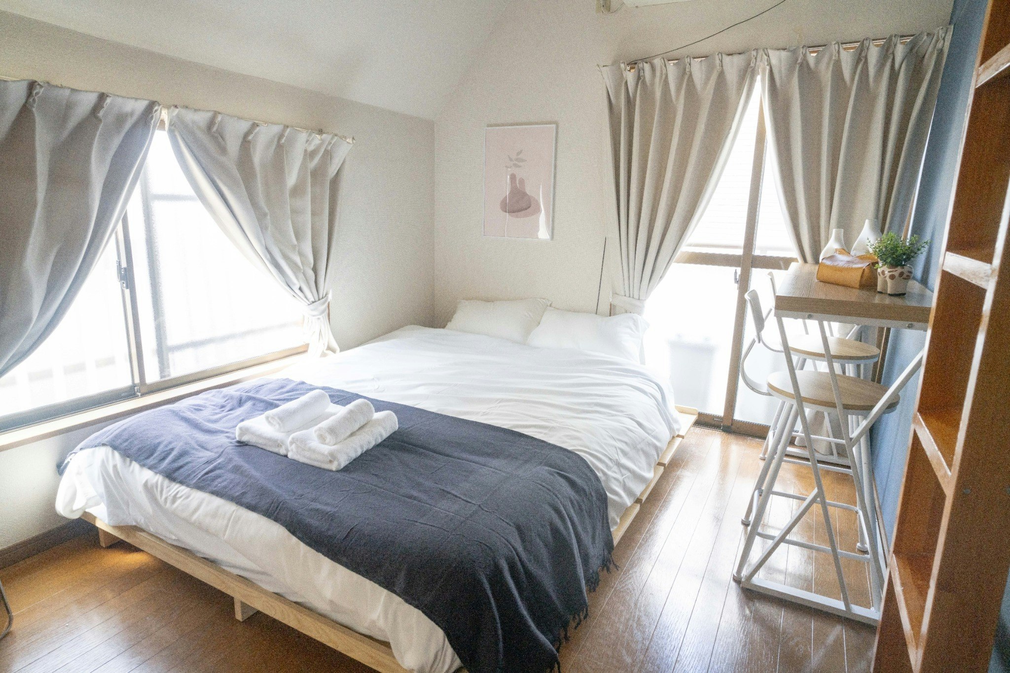 北欧のアパートメントコテージ|唐人町駅6分|PayPayドーム近く|最大4名