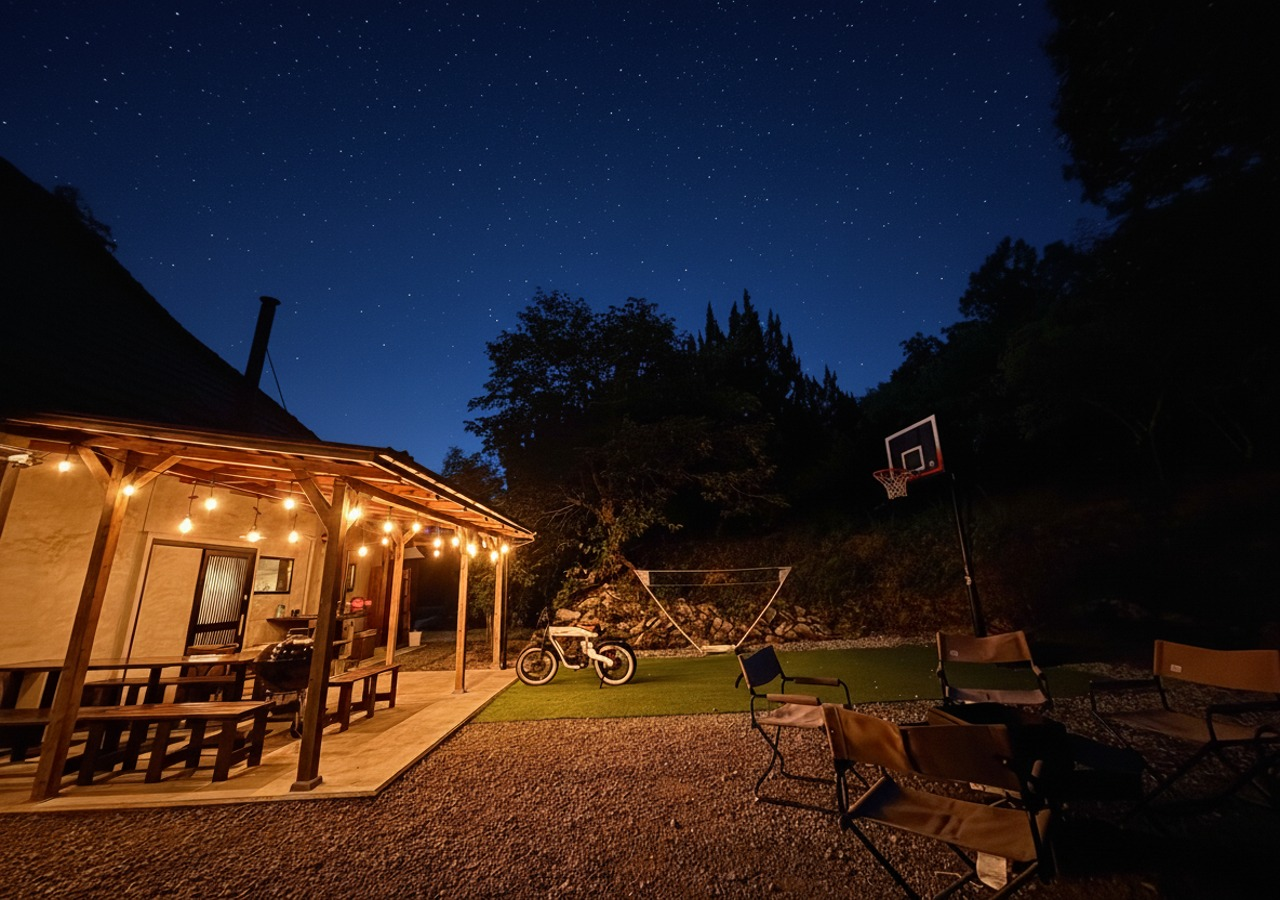 【兵庫】一棟貸切グランピング✖古民家MASAZUMI邸|大人数OK&温泉入浴券プレゼント【素泊】