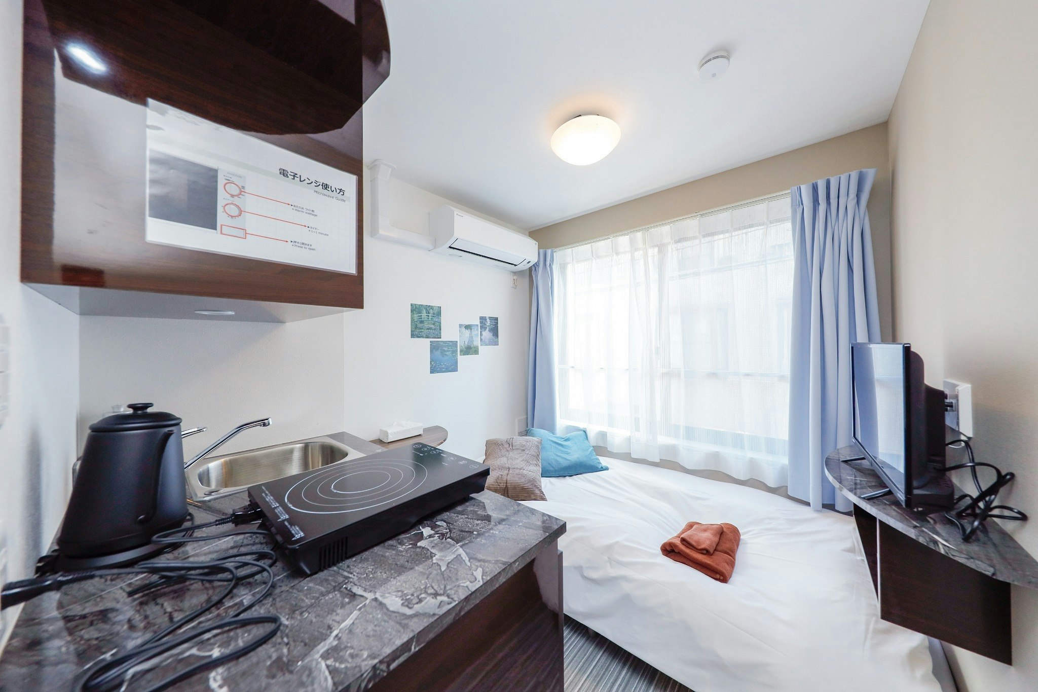 B-1/東新宿駅から徒歩7分/新宿エリア/1名専用/Wi-Fi