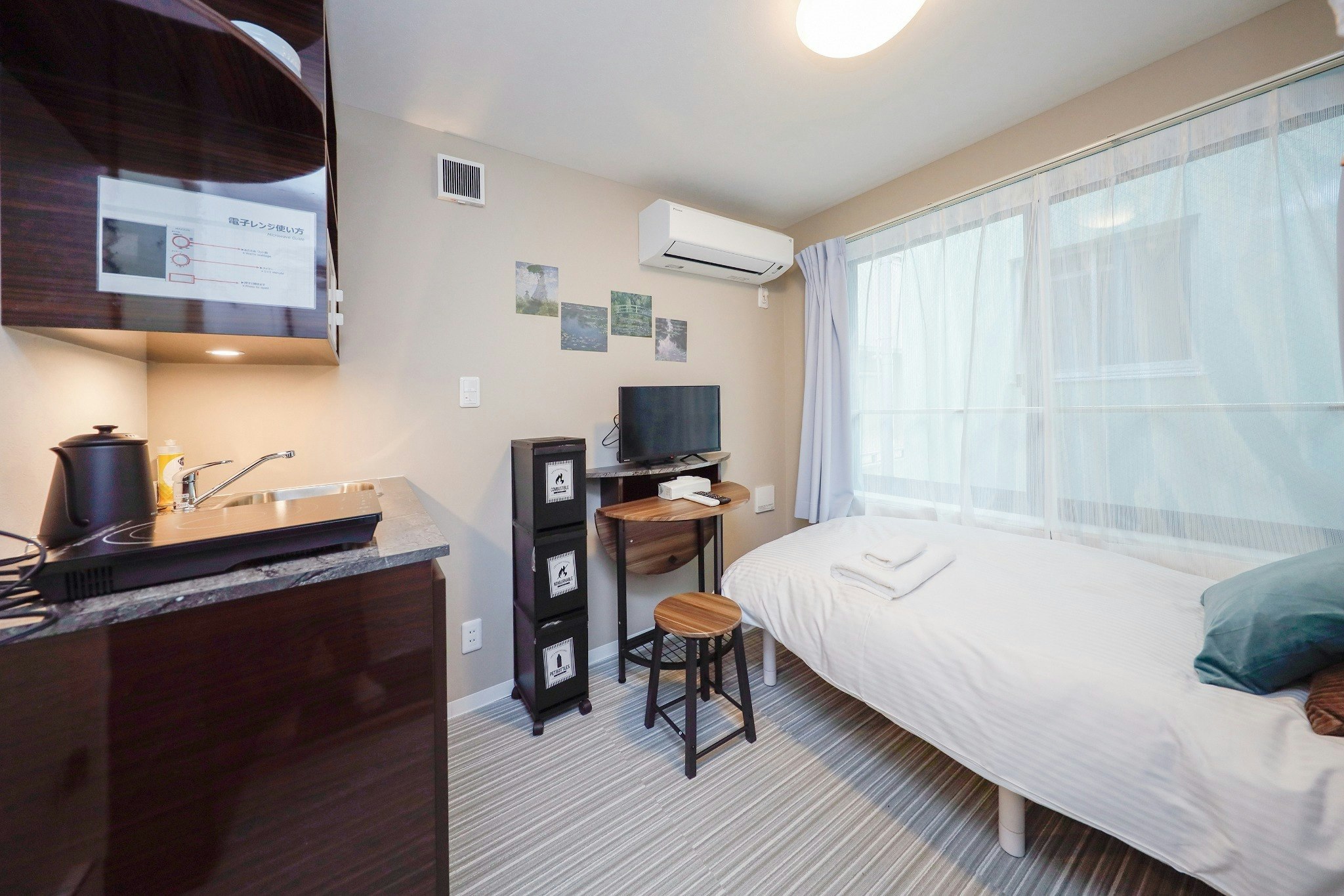 C/東新宿駅から徒歩7分/新宿エリア/1名専用/Wi-Fi