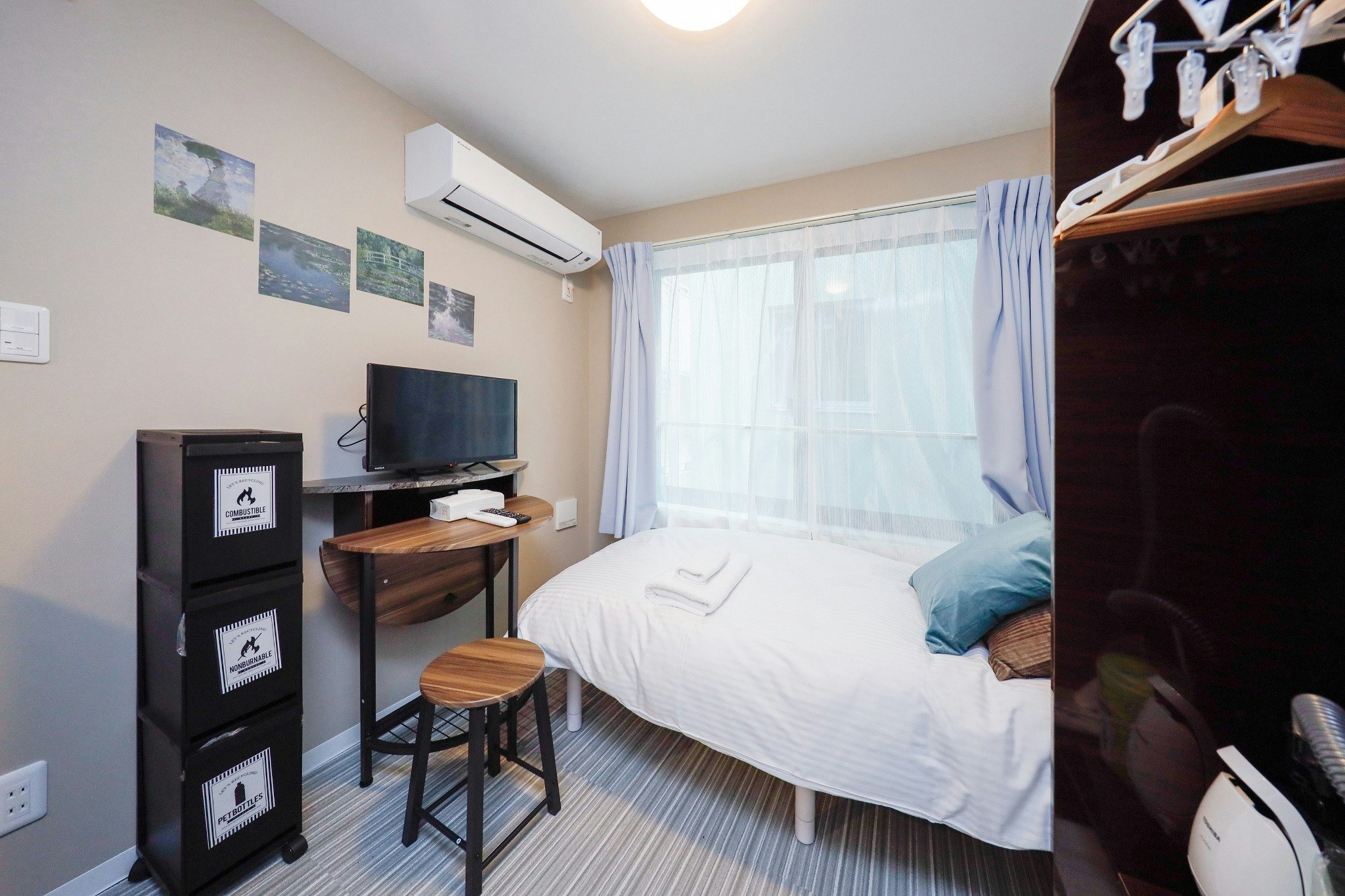 C/東新宿駅から徒歩7分/新宿エリア/1名専用/Wi-Fi