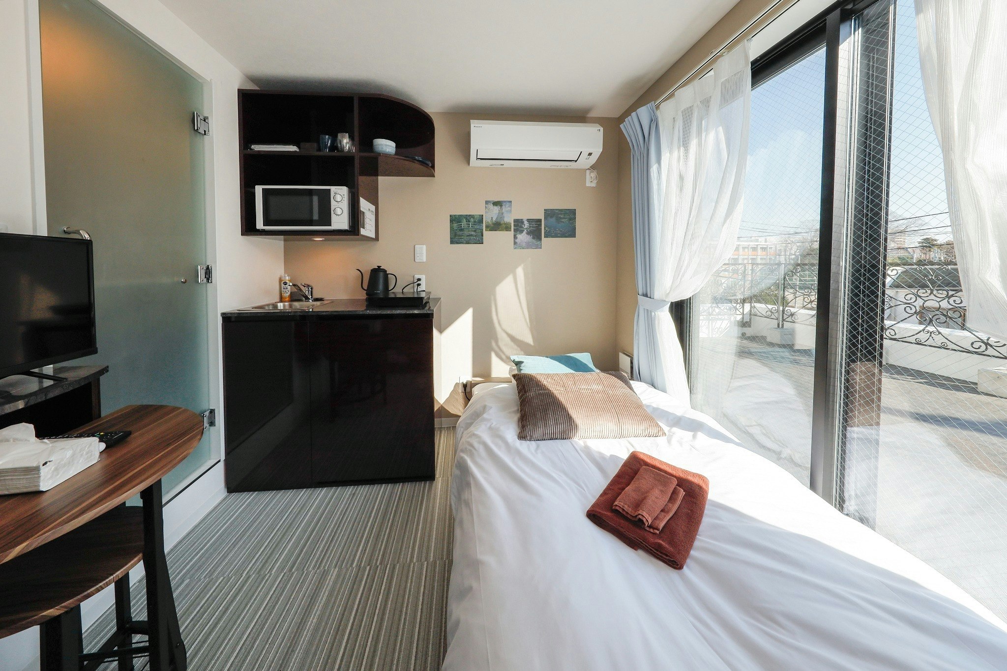 D/東新宿駅から徒歩7分/新宿エリア/1名専用/Wi-Fi