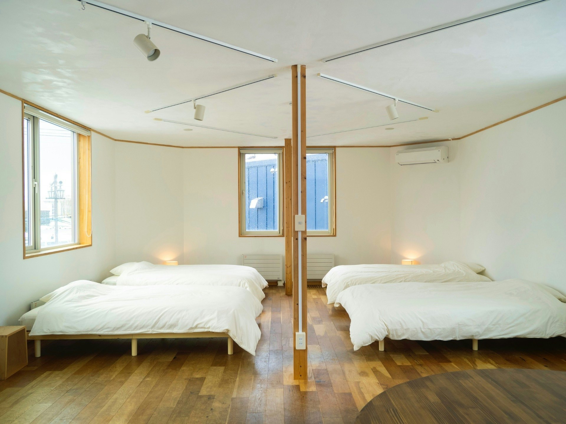 スタジオタイプコンドミニアム 定員4名 駅徒歩2分 ニセコのスキー場へ最短約10分