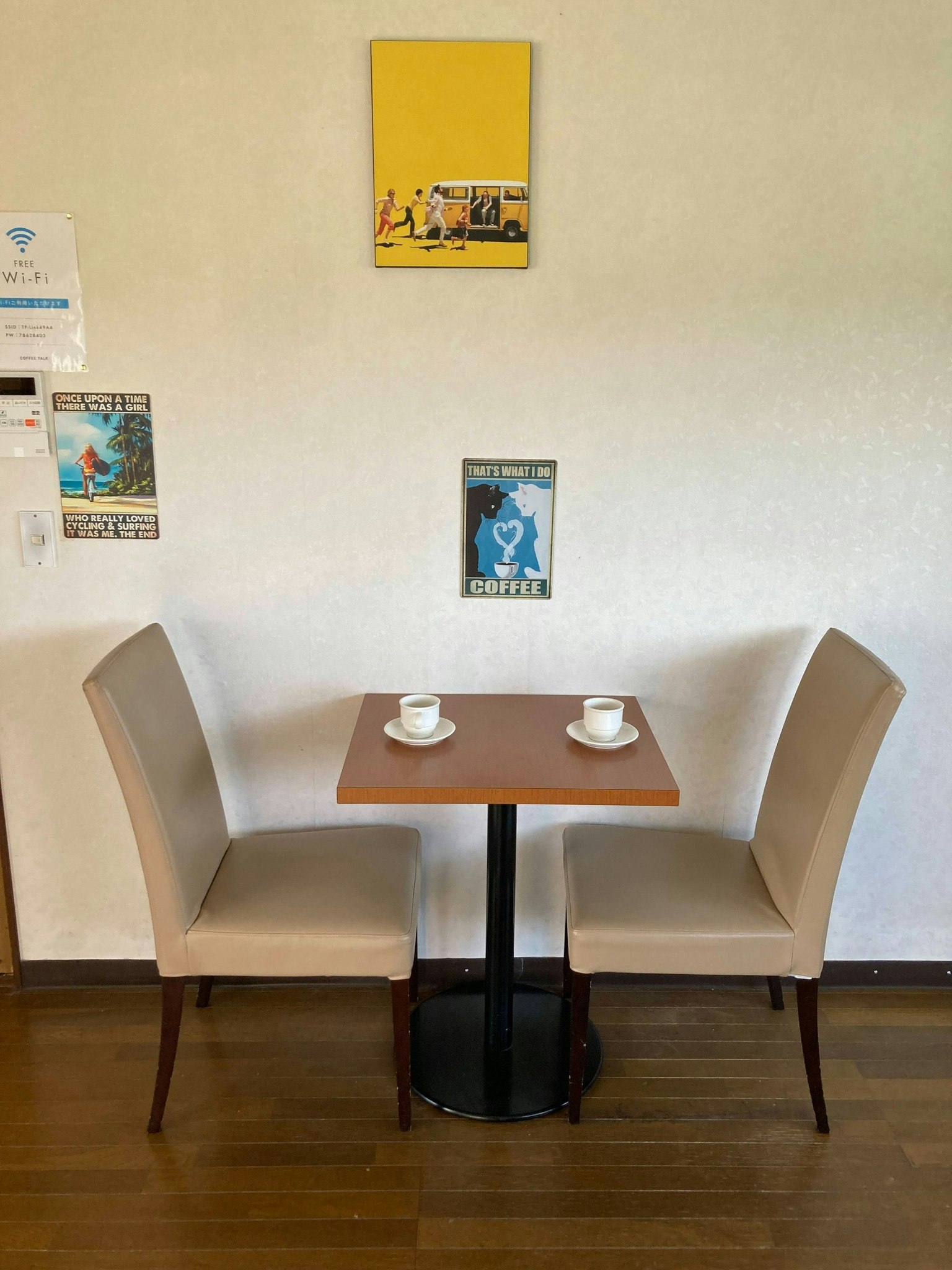 カフェのようにリラックスできる一軒家。無料のレンタル自転車!