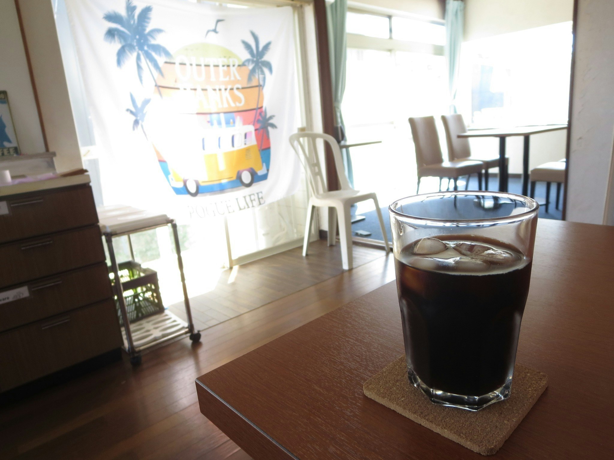 カフェのようにリラックスできる一軒家。無料のレンタル自転車!