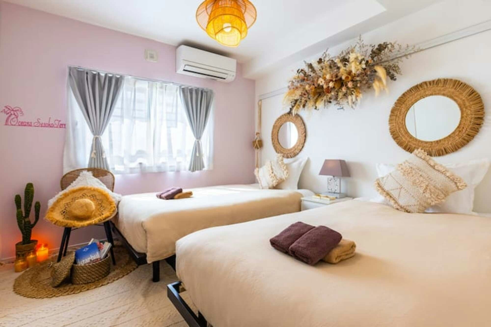 【サンゴ礁の島、瀬底島】ビーチ徒歩3分!JUNGLIA30分!最上階絶景オーシャンビューコンド!