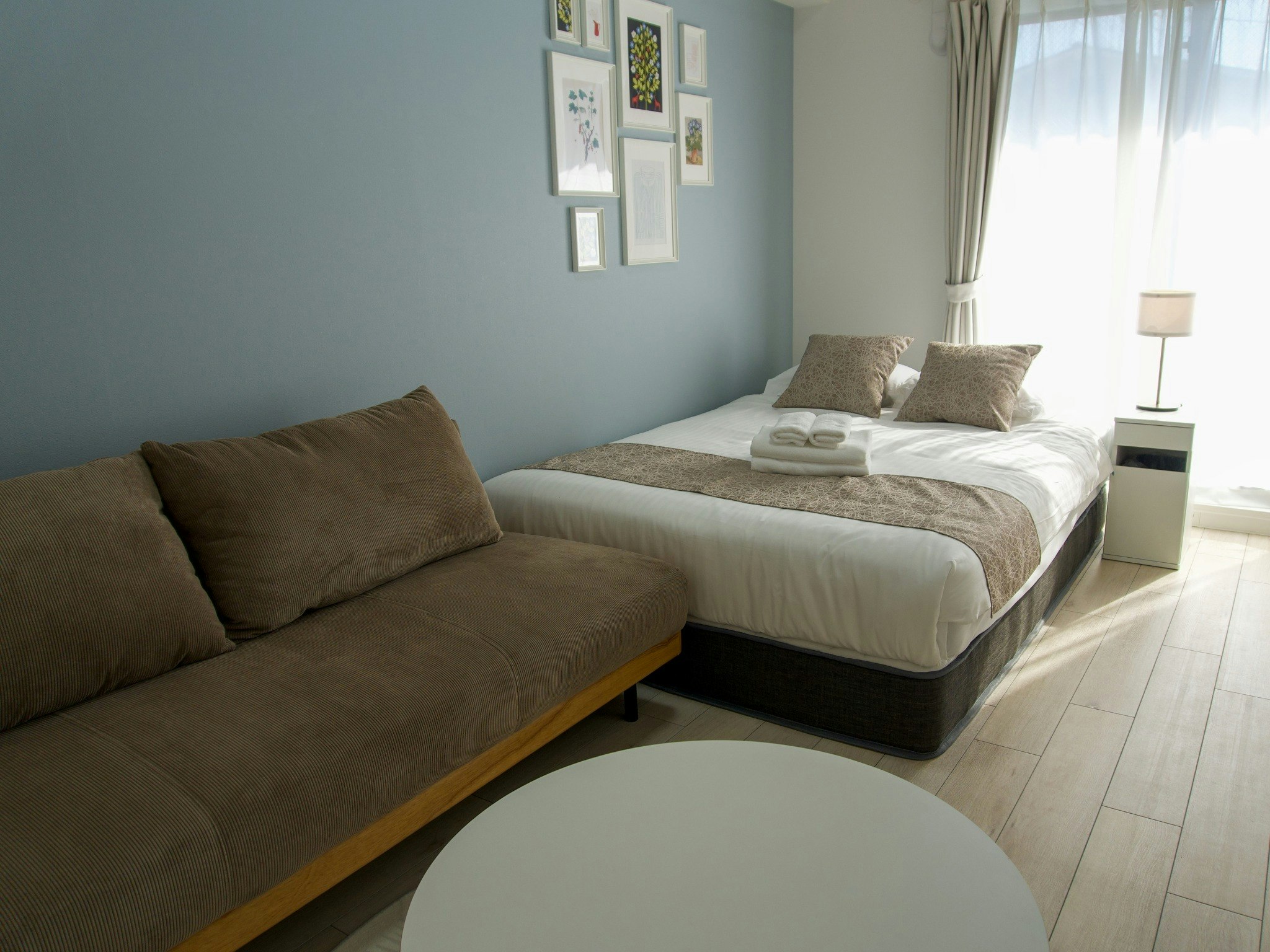 HE23 広島駅徒歩6分|約300店舗のミナモア駅ビルすぐ傍|観光出張に便利『おうちホテル広島駅前』