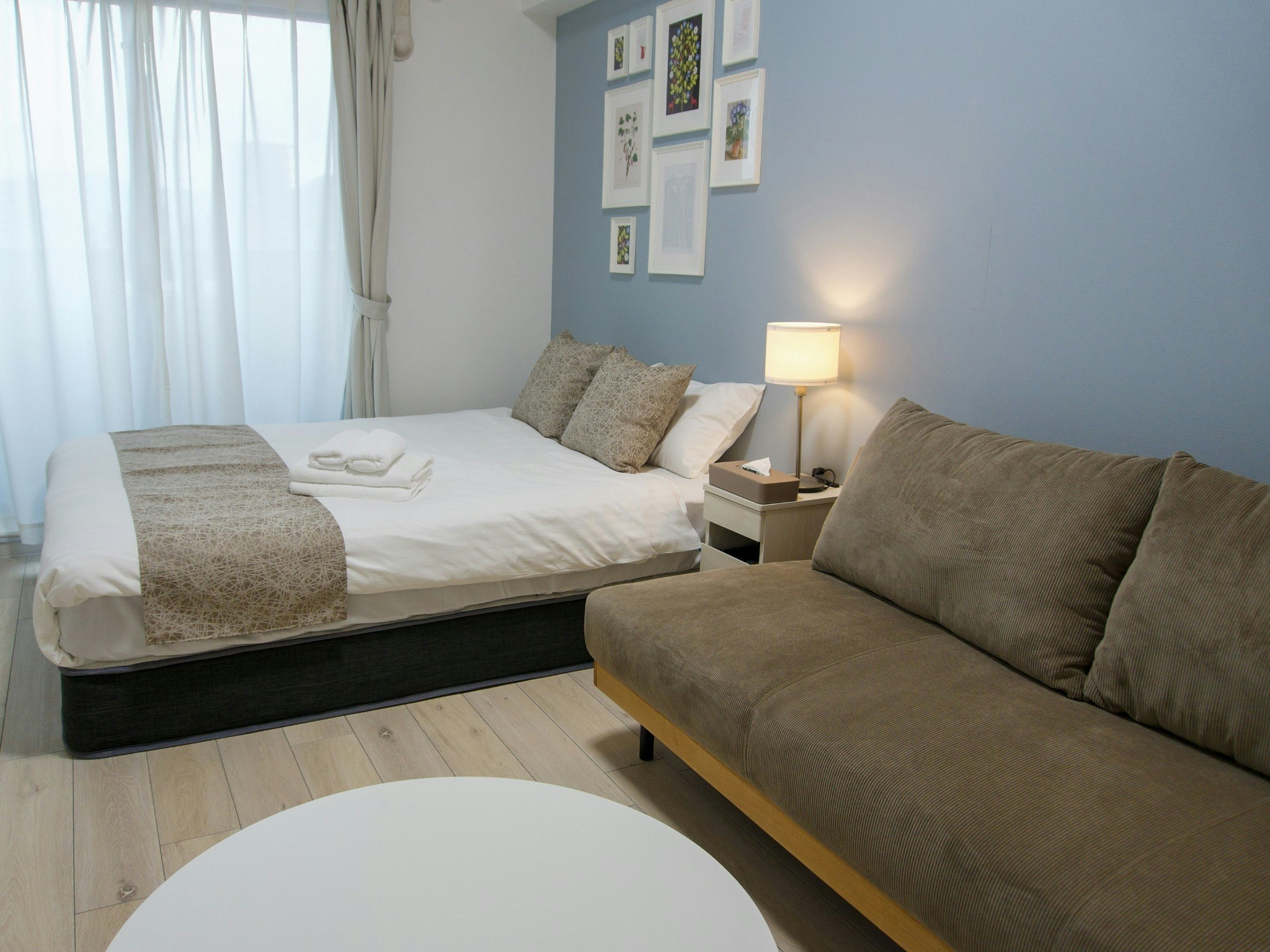 HE74 広島駅徒歩6分|約300店舗のミナモア駅ビルすぐ傍|観光出張に便利『おうちホテル広島駅前』