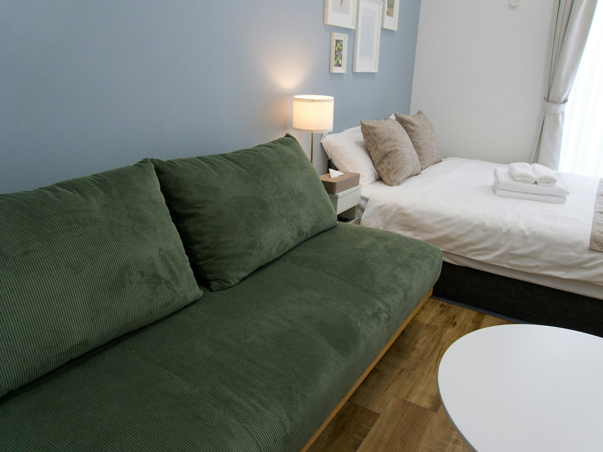 HE81 広島駅徒歩6分|約300店舗のミナモア駅ビルすぐ傍|観光出張に便利『おうちホテル広島駅前』