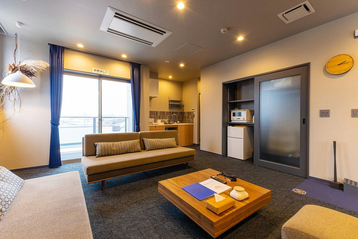 モダンアパートメント・デザインと快適さを両立した癒しの部屋