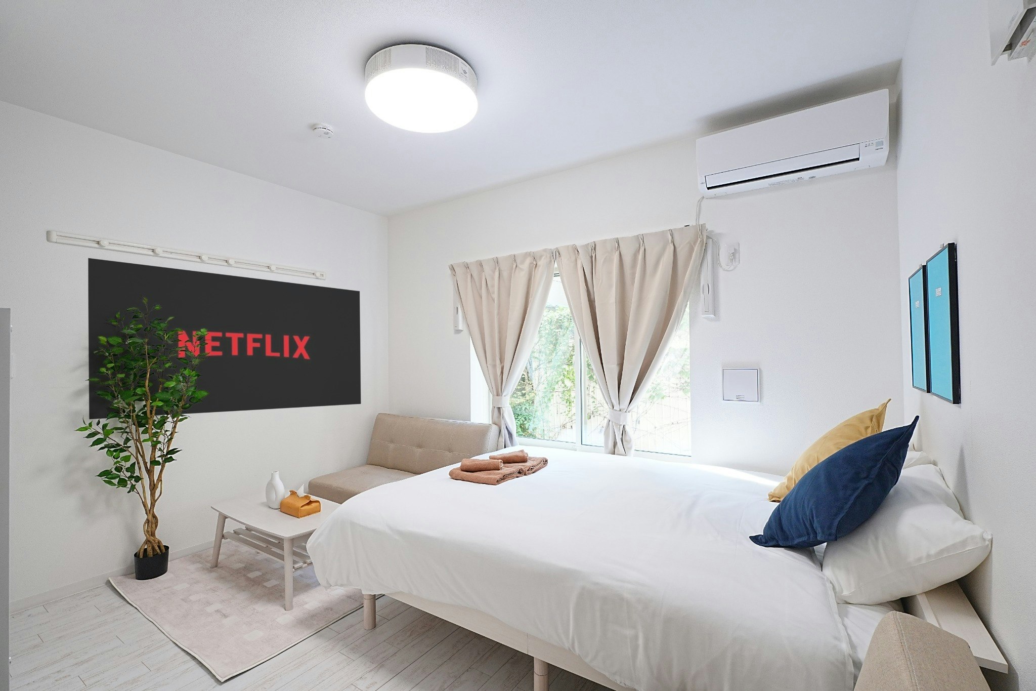 【NEW OPEN!!︎】温かな北欧デザイン |100インチ大画面プロジェクター | 堀切菖蒲園駅4